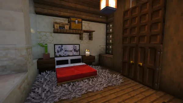 Dutch-Inspired Town House, a Minecraft house, in-game photo 5