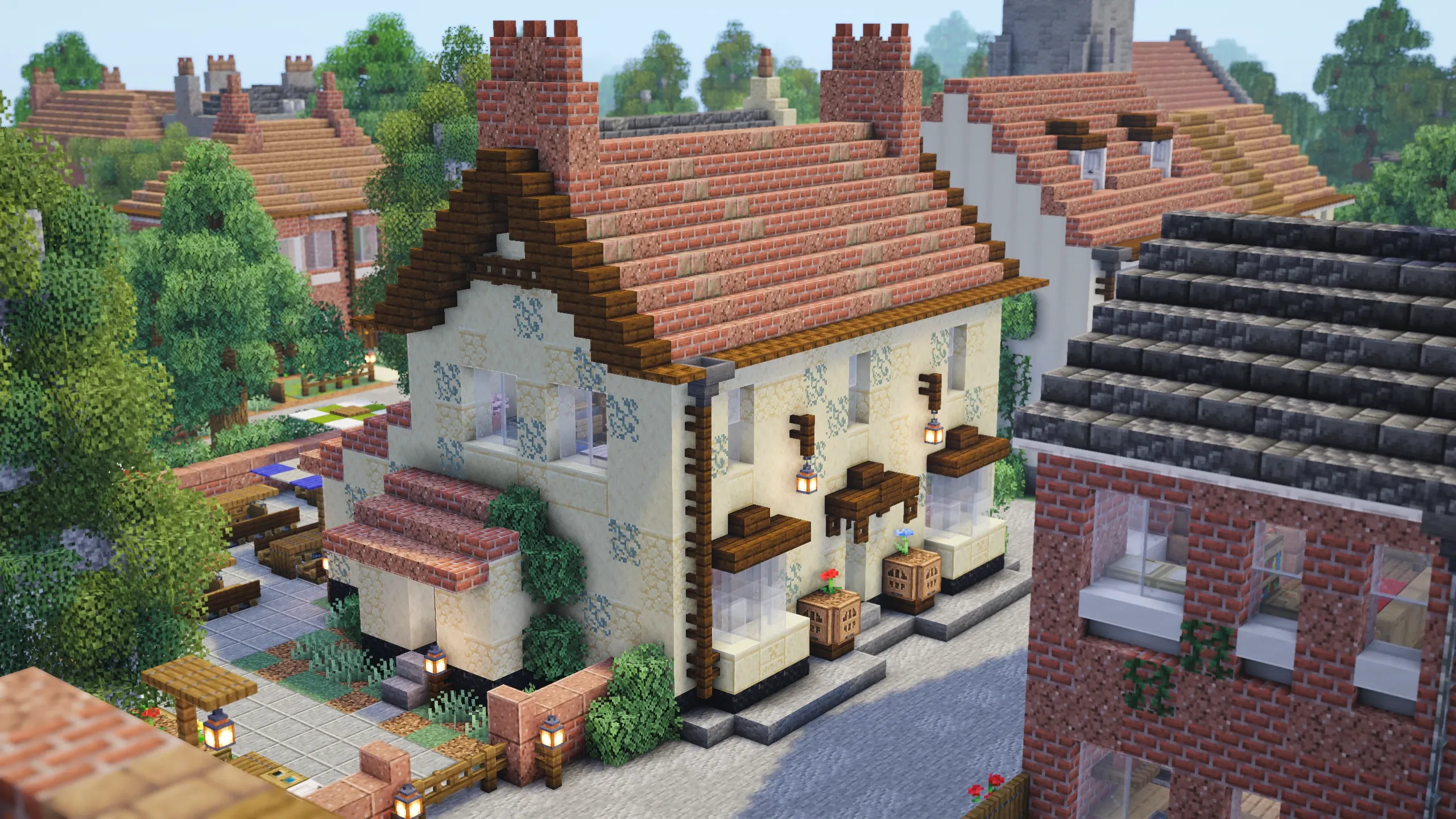 British Village Pub, a Minecraft house, in-game photo 2