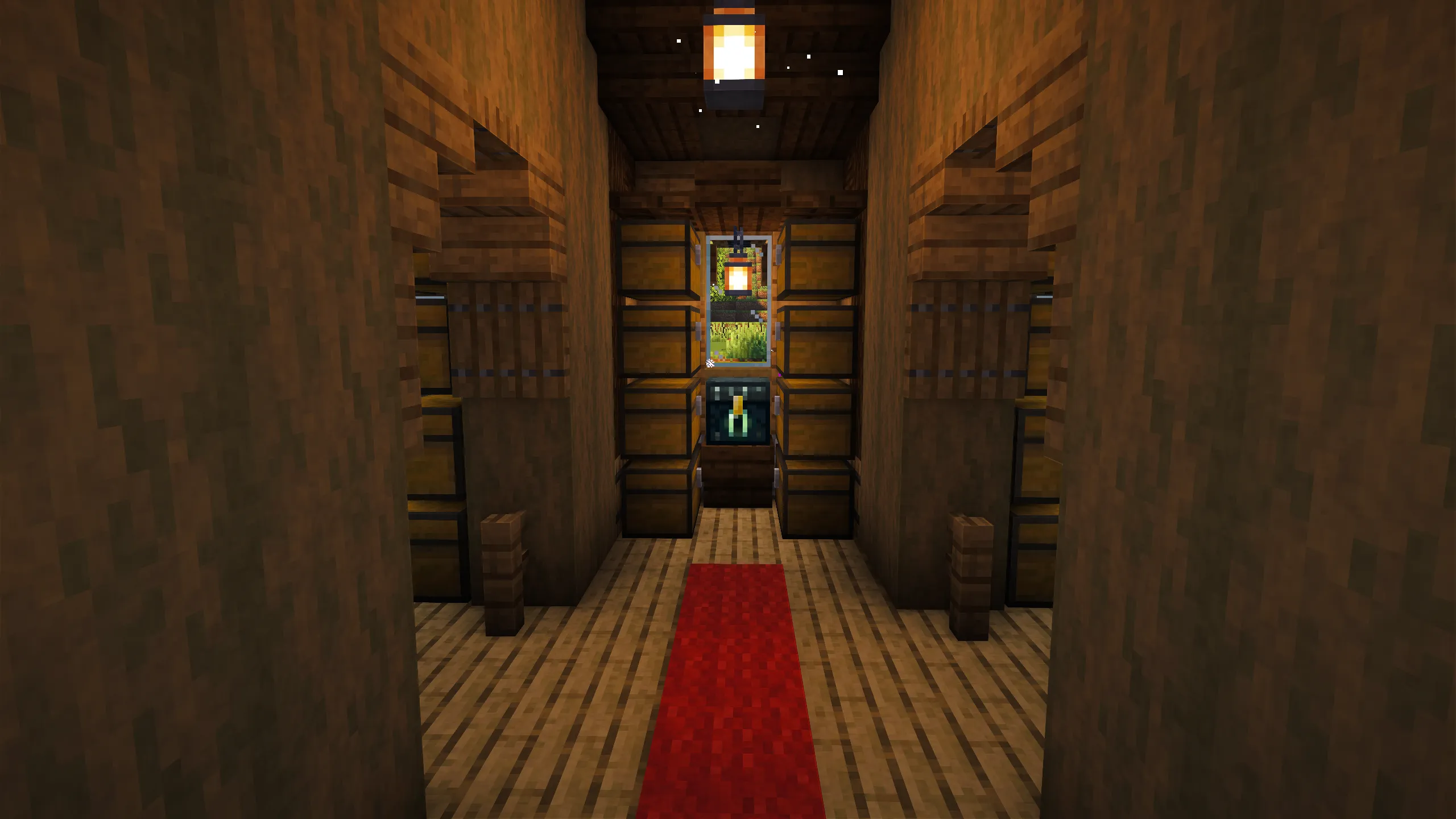 Slate Storage House, a Minecraft starter house and survival base, in-game photo 5
