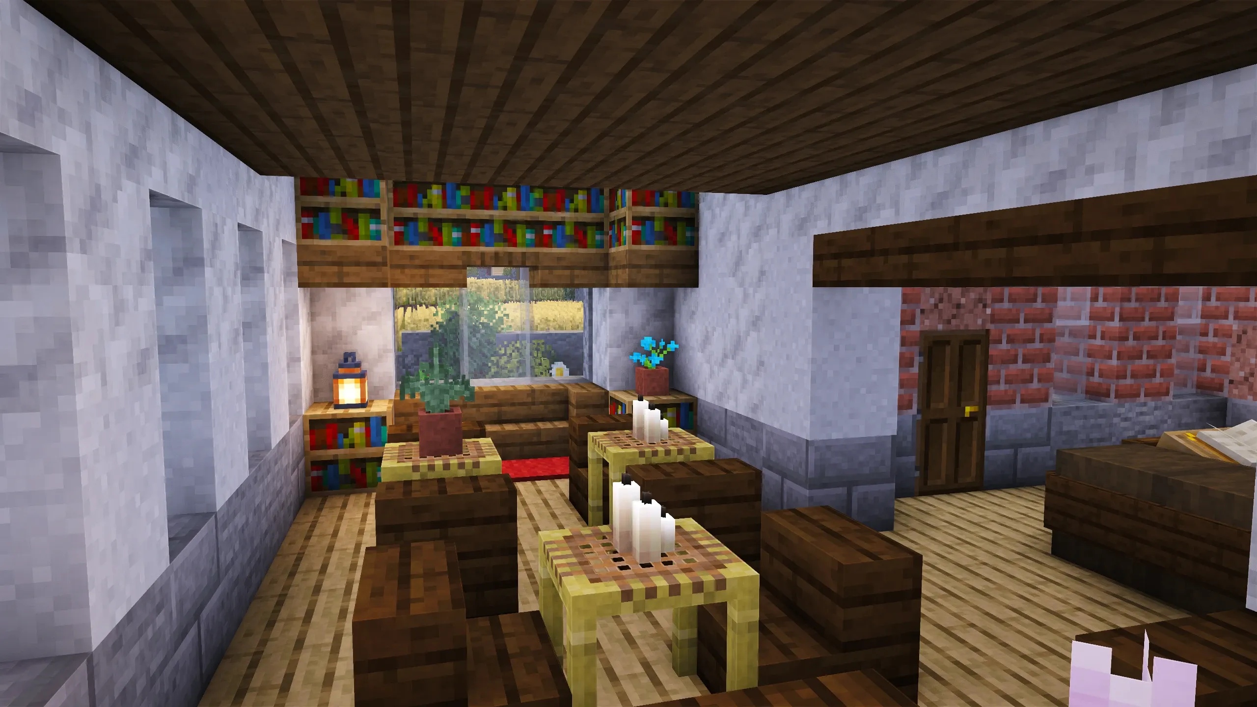 British Riverside Restaurant, a Minecraft house, in-game photo 4