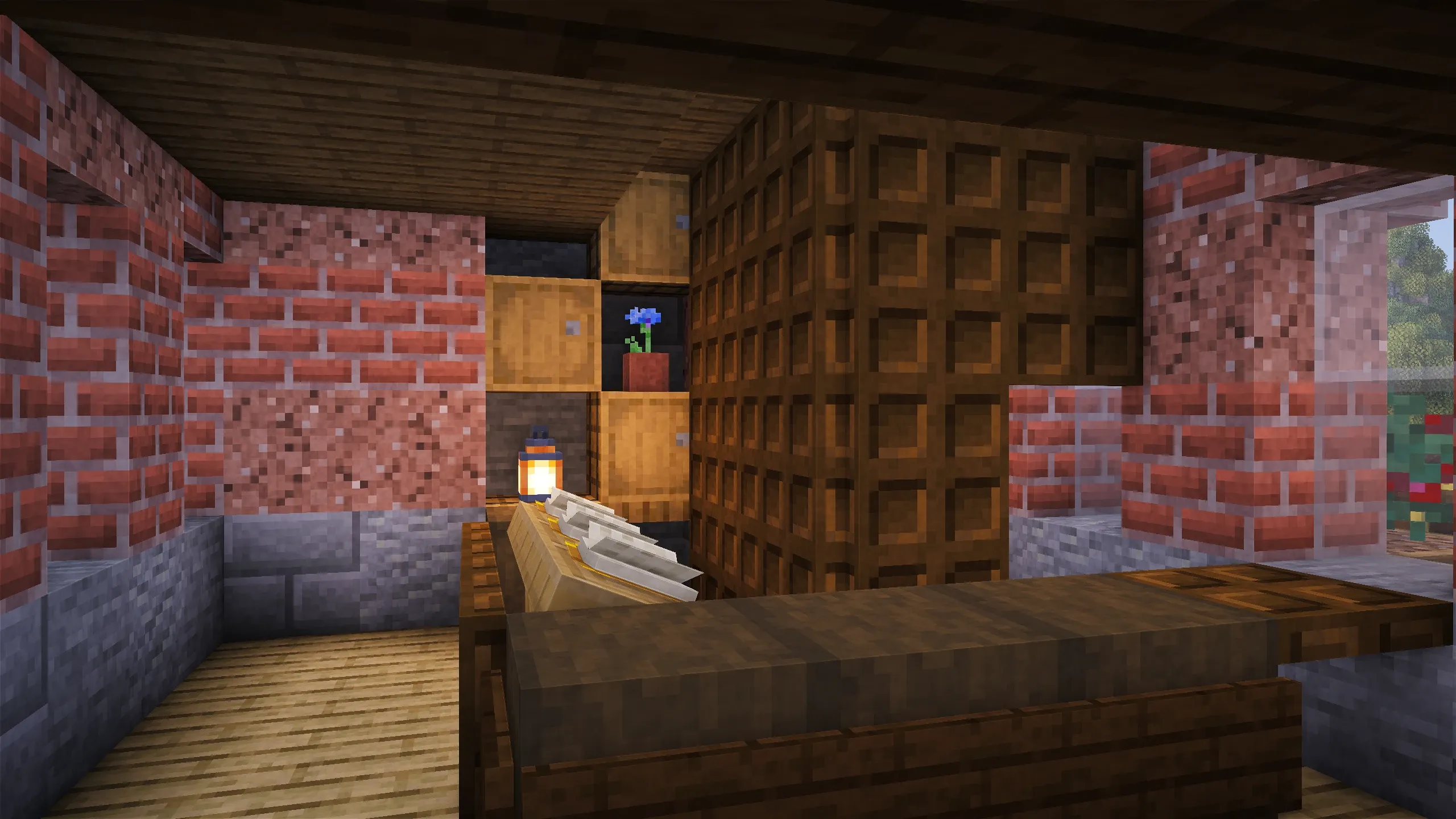 British Riverside Restaurant, a Minecraft house, in-game photo 5