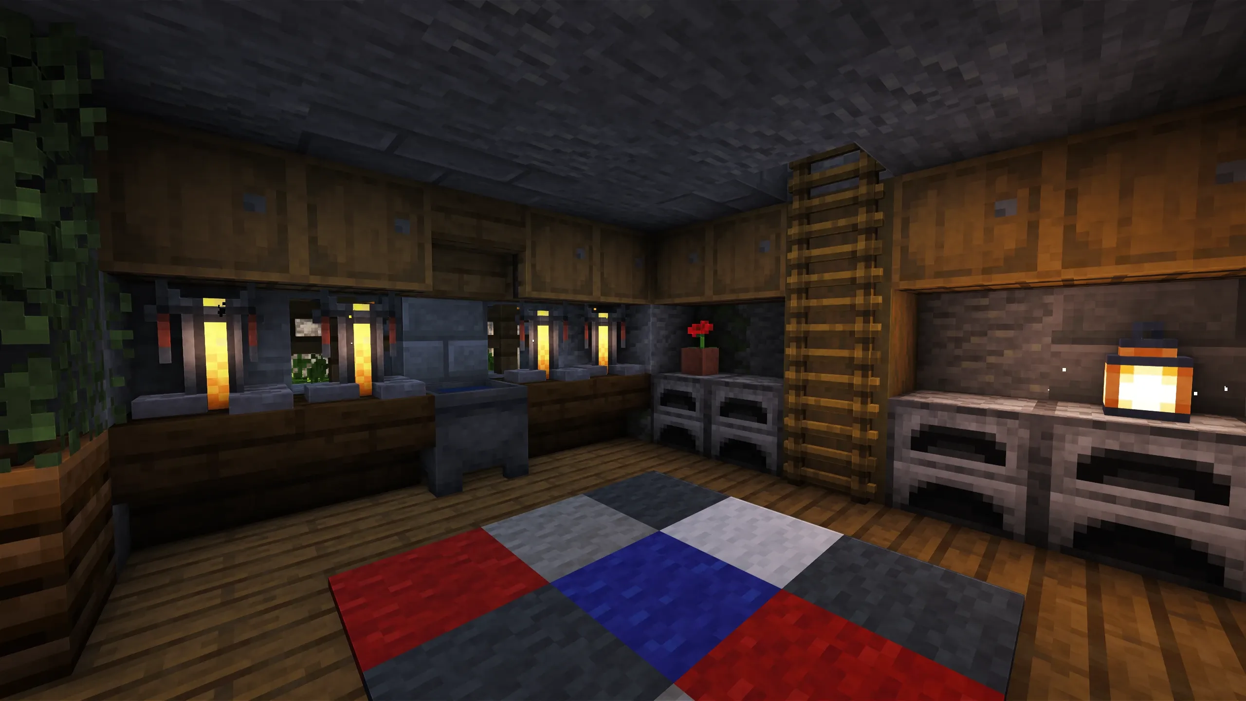 Fortified Castle Base, a Minecraft starter castle, in-game photo 6