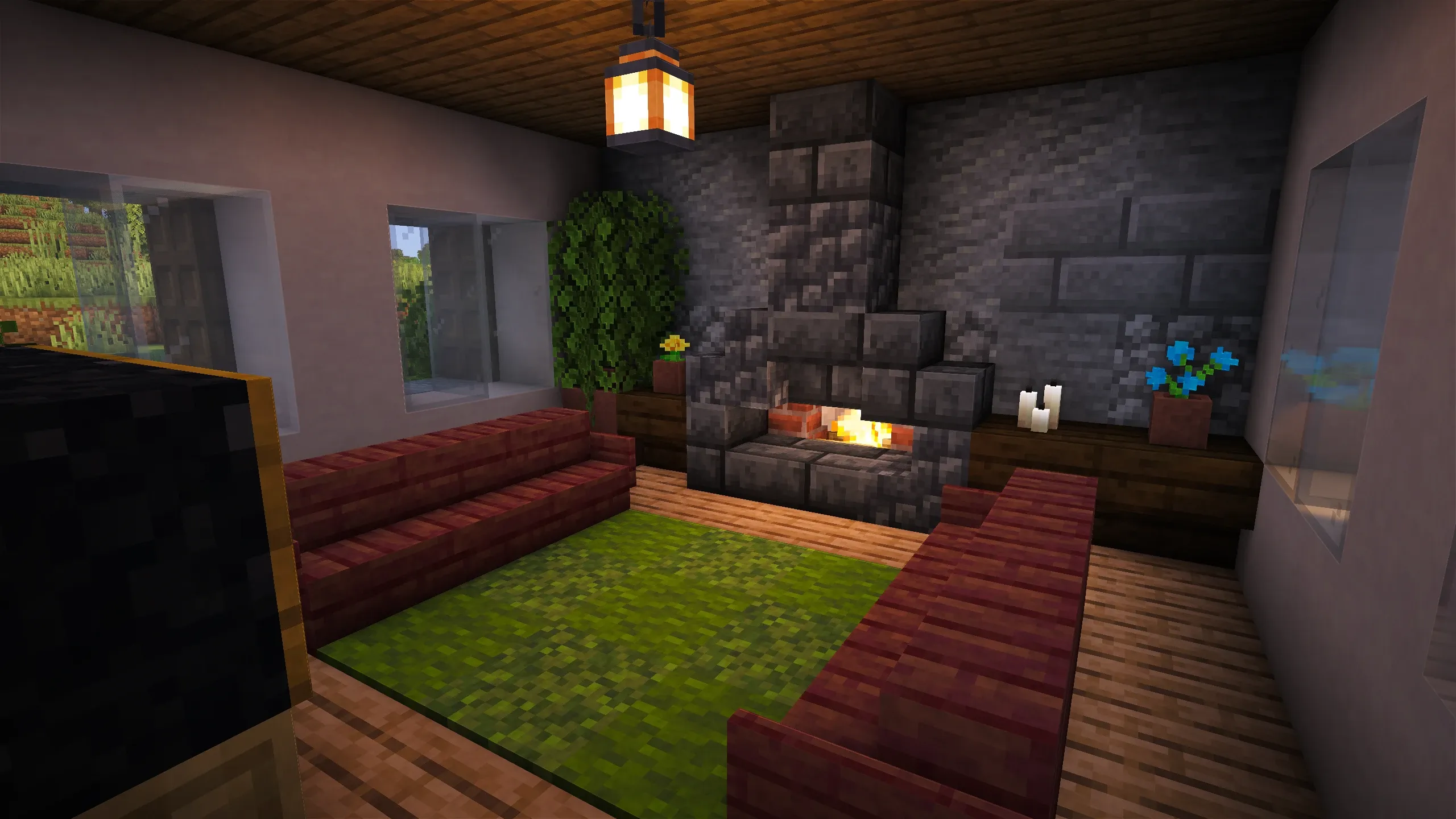 British Tudor House, a Minecraft house, in-game photo 5