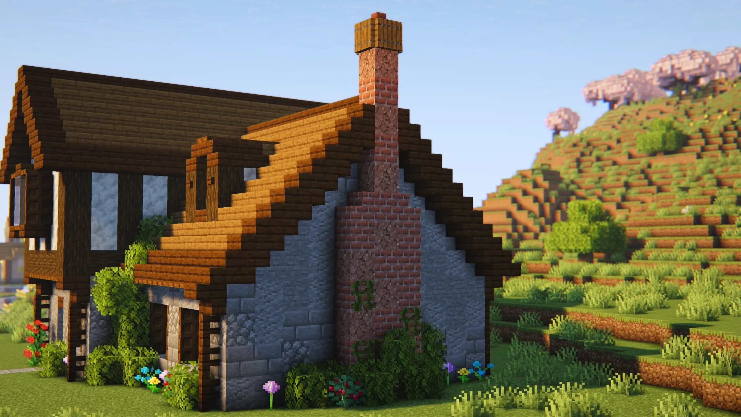 British Tudor House, a Minecraft house, in-game photo 4