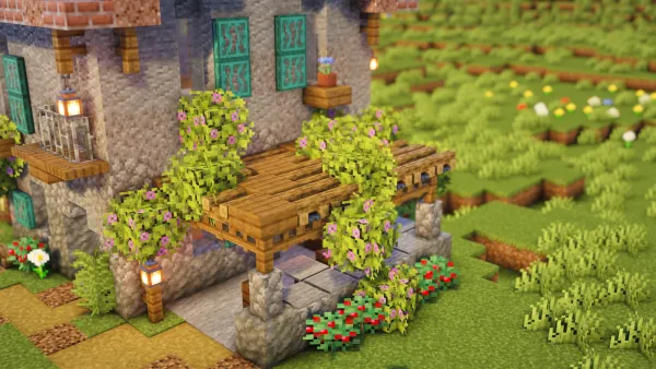 Croatian Starter House, a Minecraft starter house and survival base, in-game photo 4