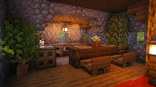 Croatian Starter House, a Minecraft starter house and survival base, in-game photo 6