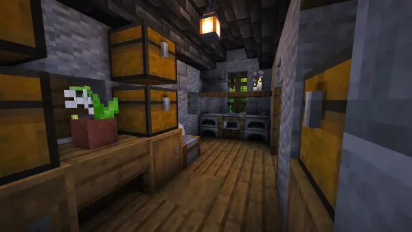 Fortified Keep, a Minecraft starter castle, in-game photo 6