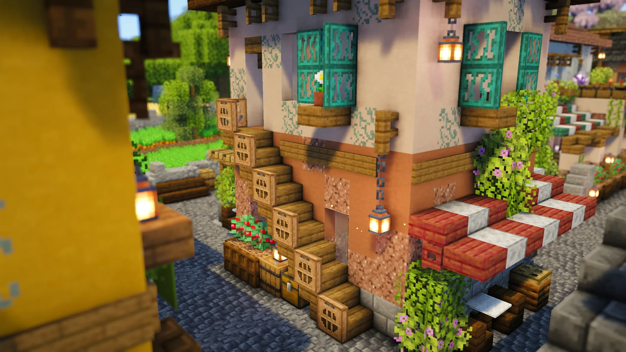 Italian Cafe, a Minecraft house, in-game photo 3