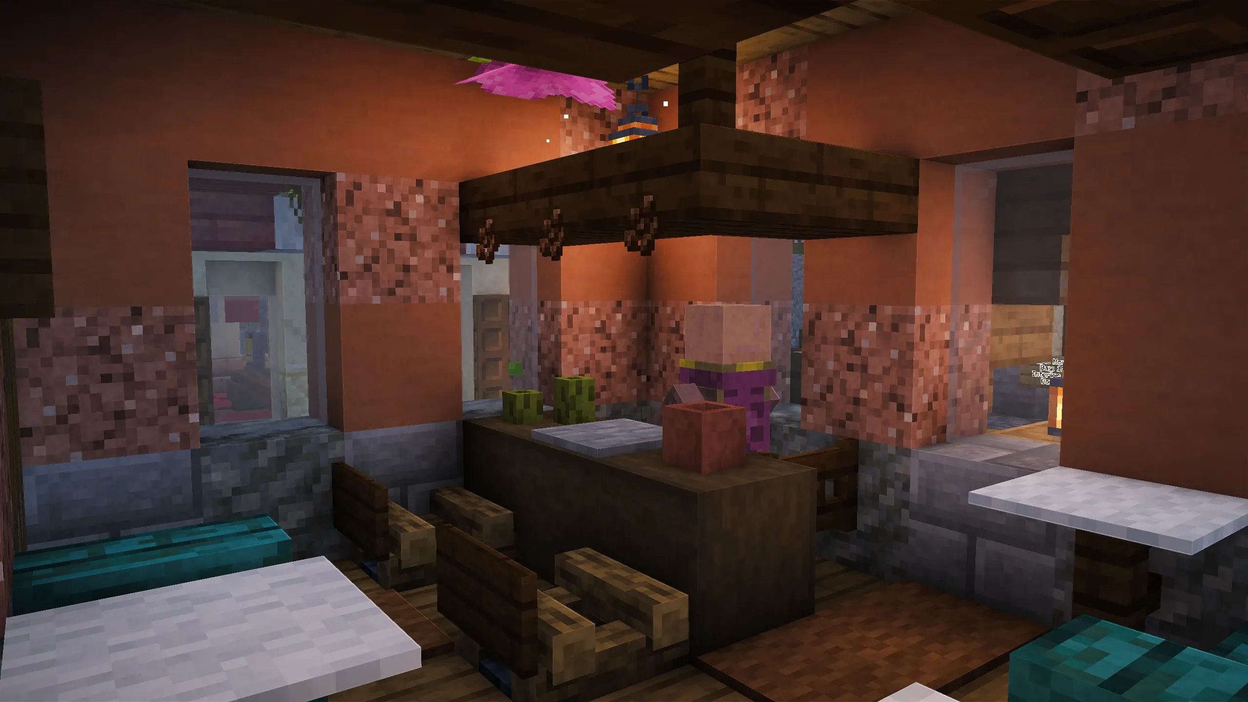 Italian Cafe, a Minecraft house, in-game photo 4