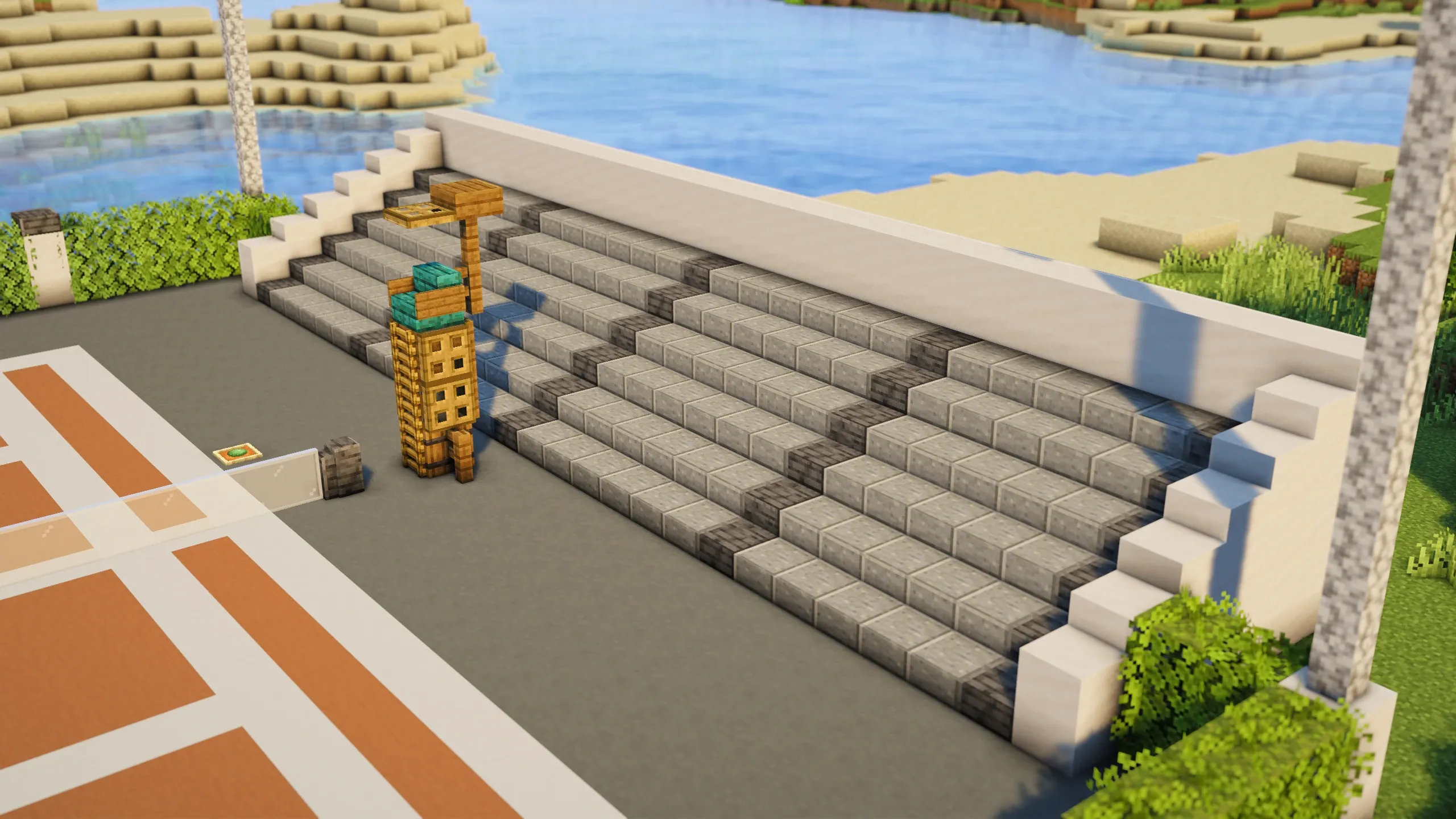 Tennis Stadium, a Minecraft build, in-game photo 3