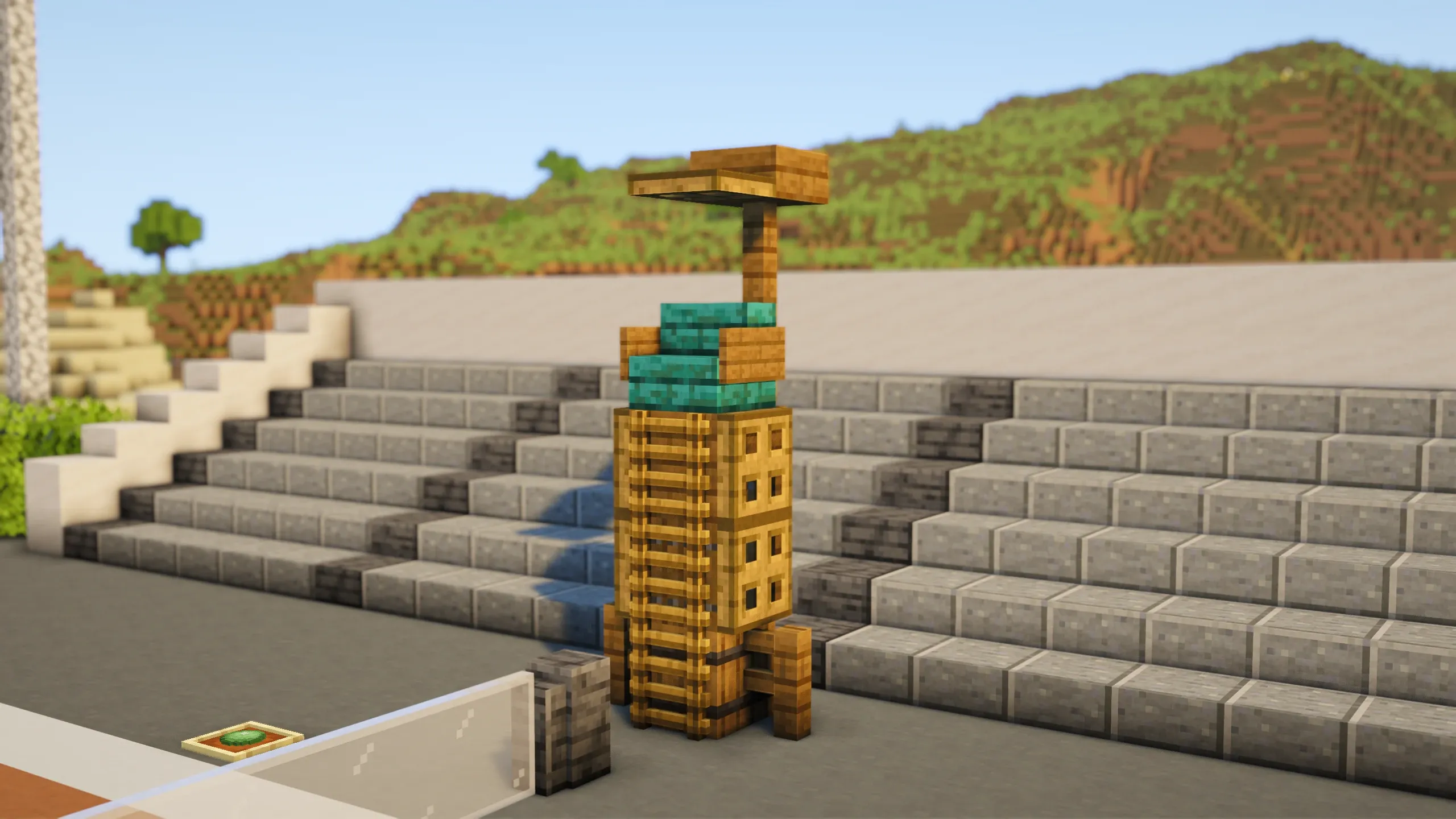 Tennis Stadium, a Minecraft build, in-game photo 4