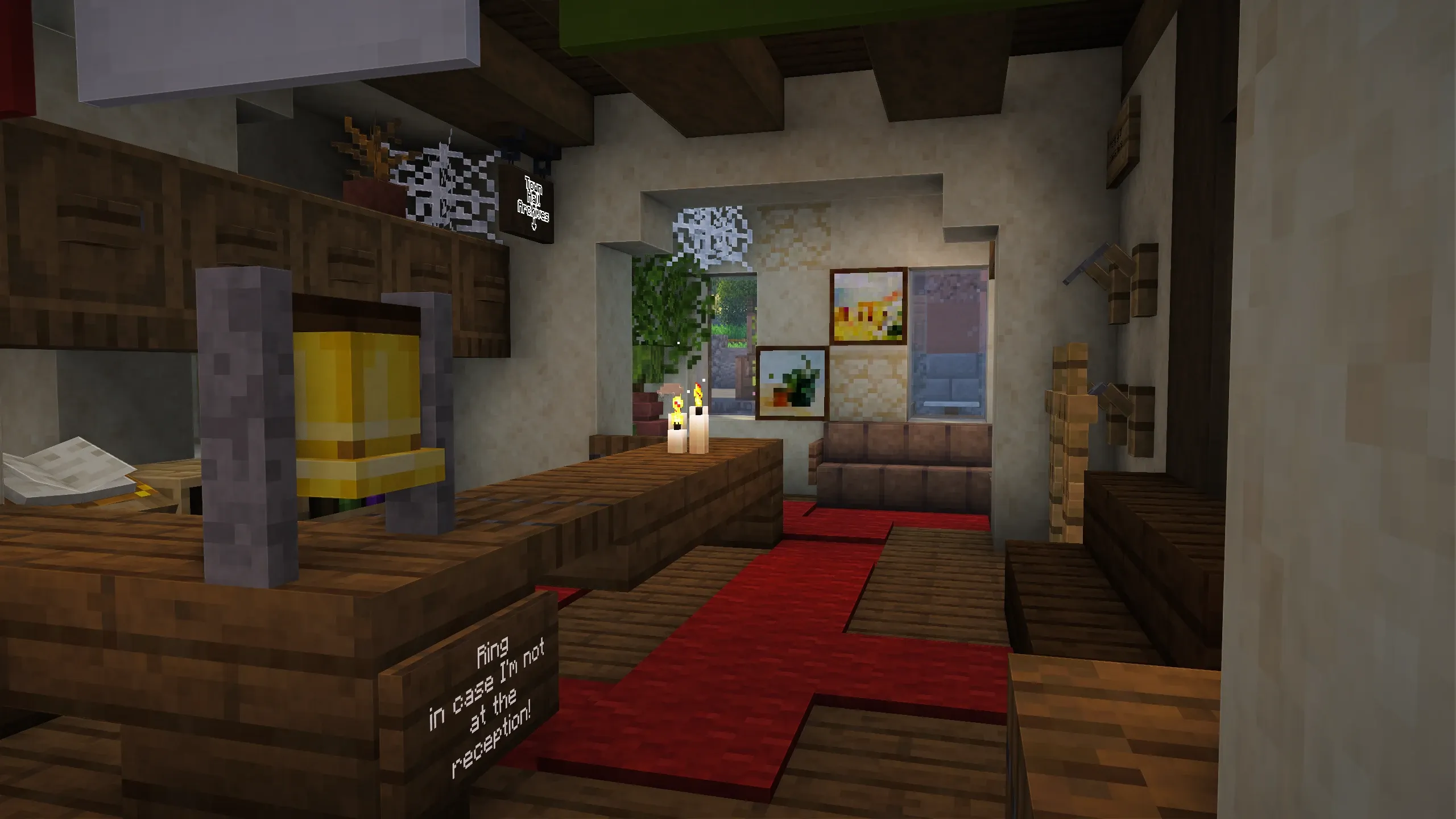 Italian Town Hall, a Minecraft build, in-game photo 2