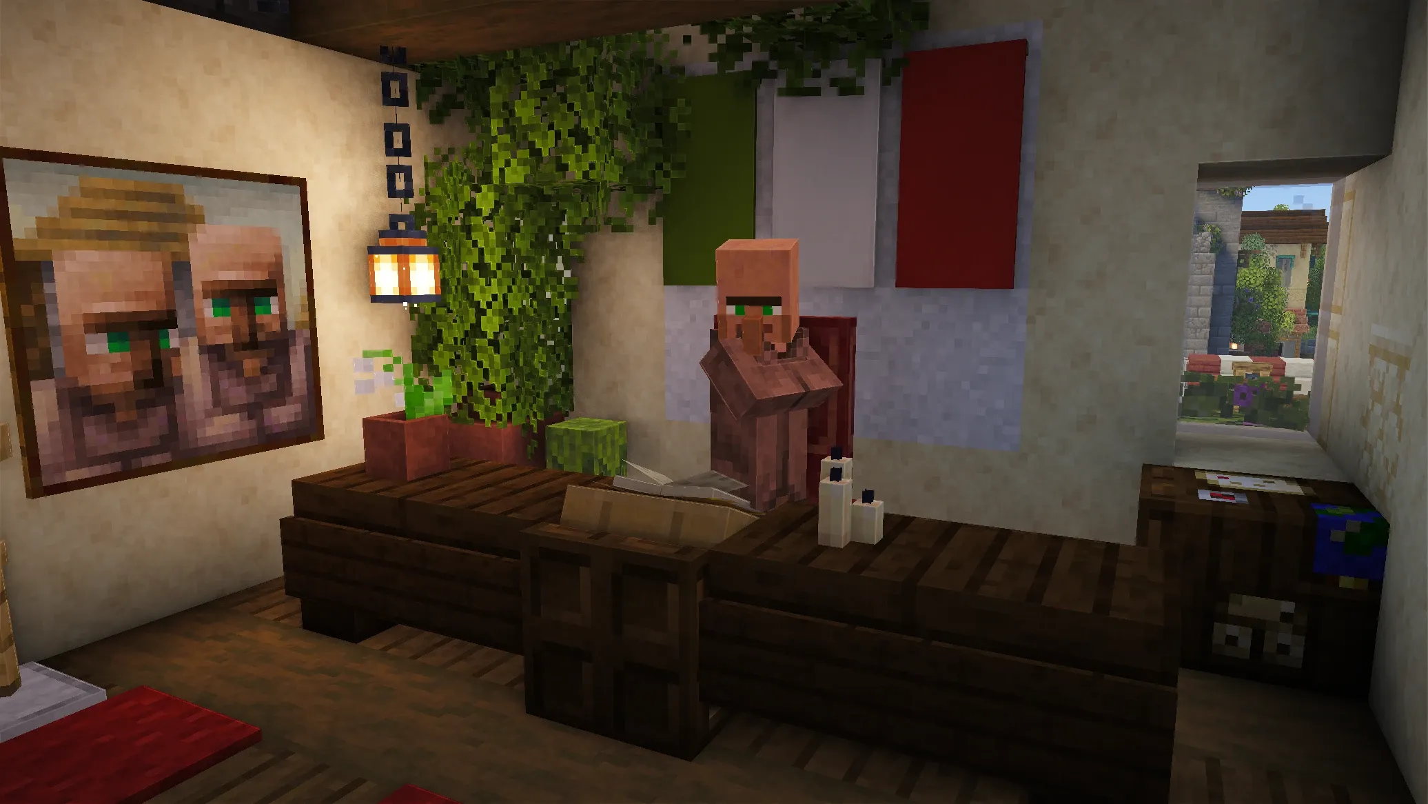Italian Town Hall, a Minecraft build, in-game photo 3