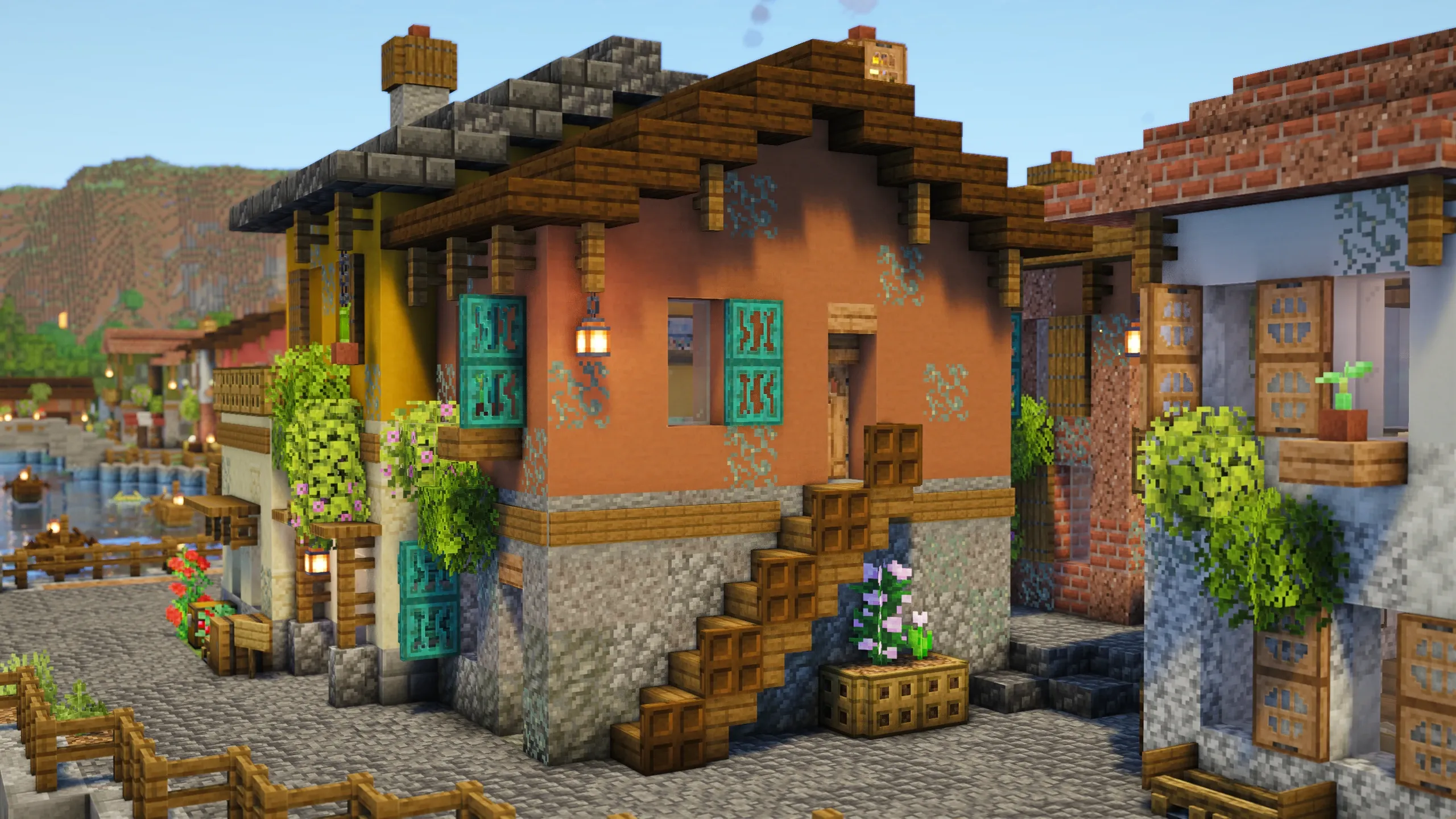Italian Butcher & House, a Minecraft house, in-game photo 3