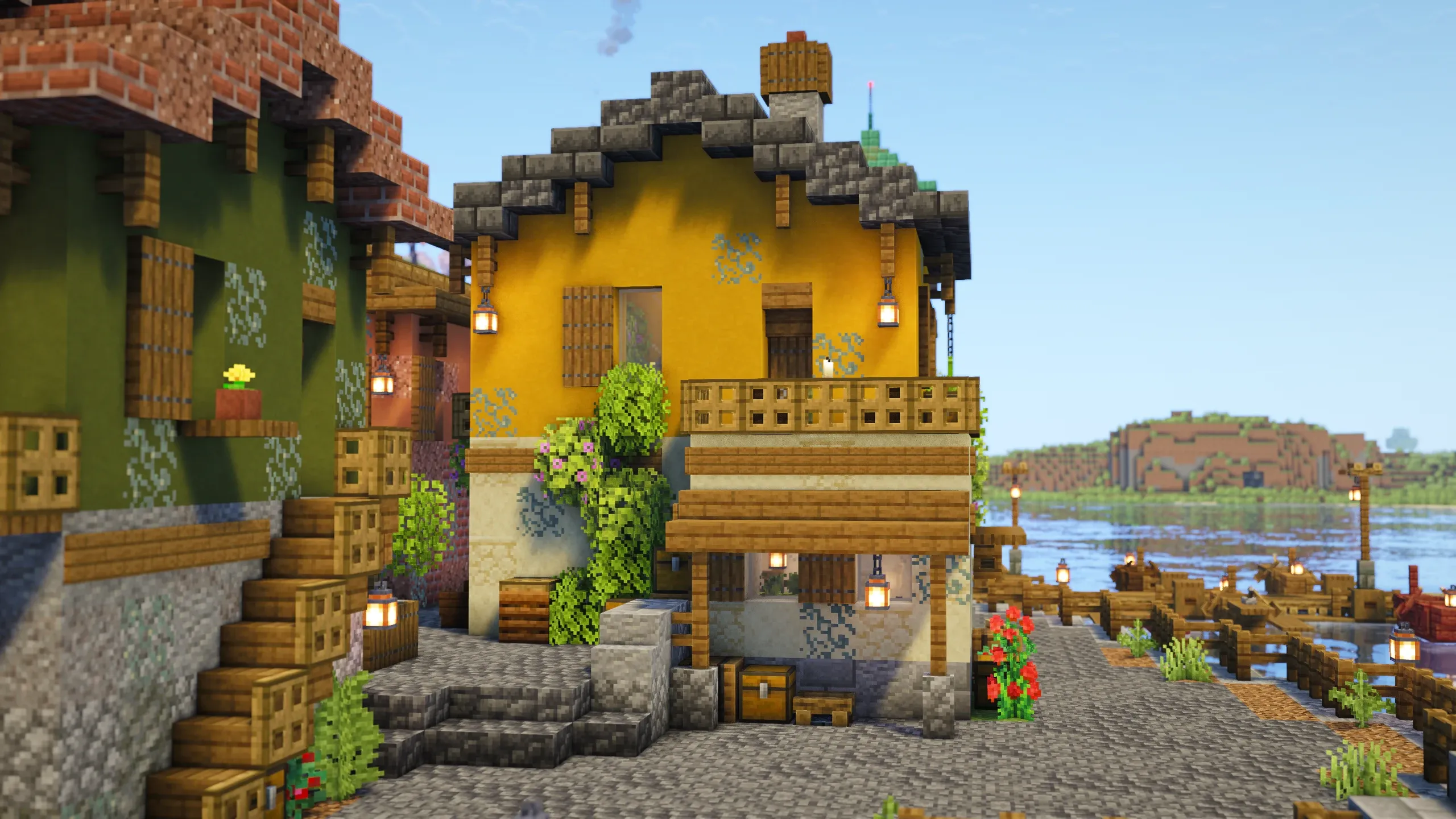 Italian Butcher & House, a Minecraft house, in-game photo 4
