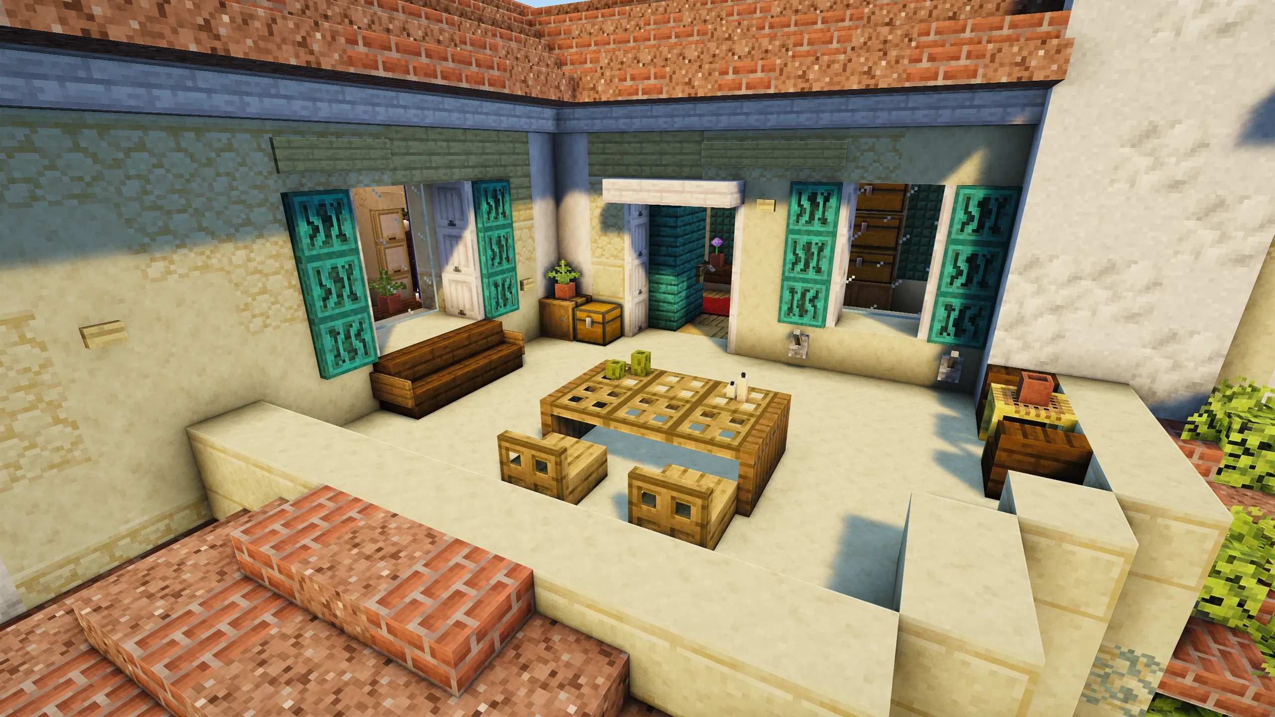 Portuguese Villa, a Minecraft house, in-game photo 2