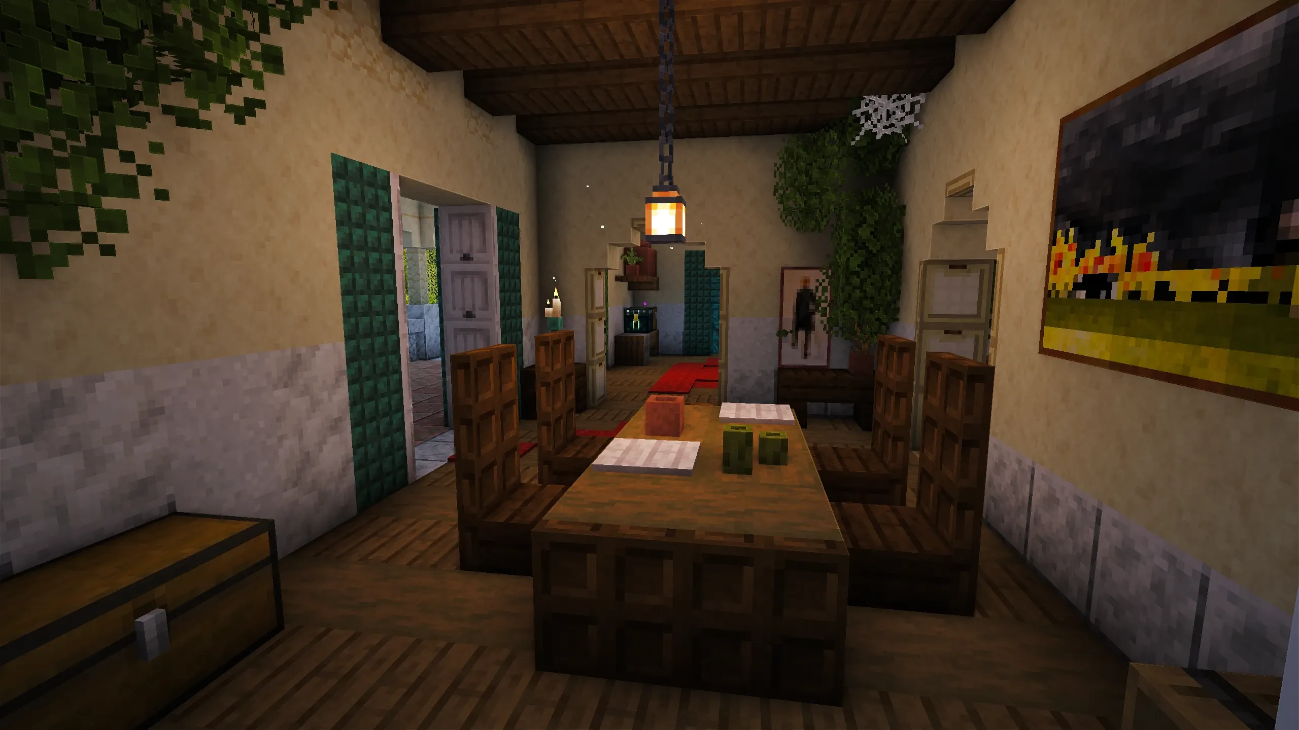 Portuguese Villa, a Minecraft house, in-game photo 4