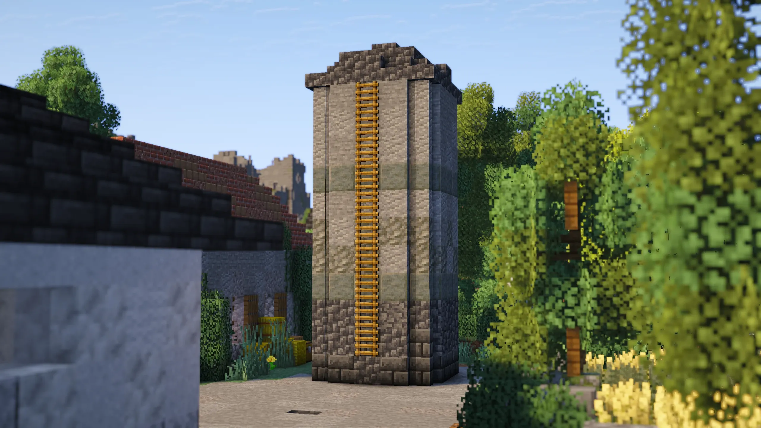 British Farm Silo, a Minecraft build, in-game photo 2