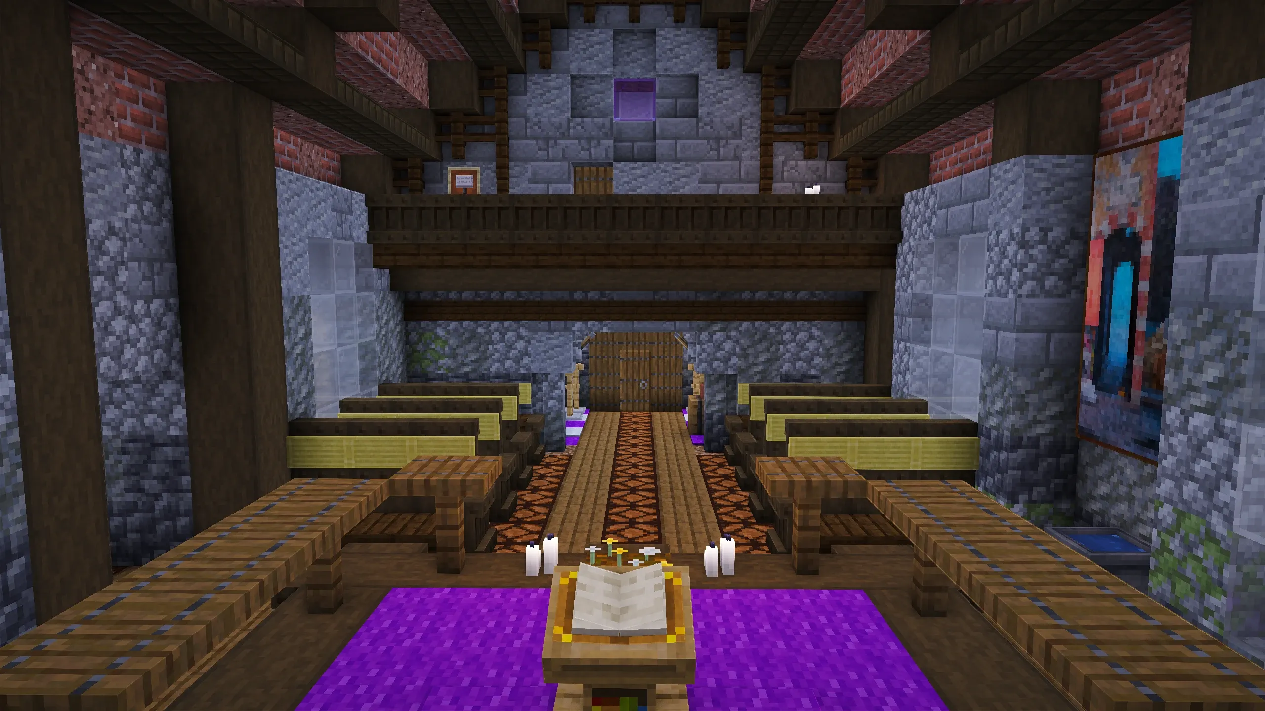 British Church, a Minecraft build, in-game photo 5