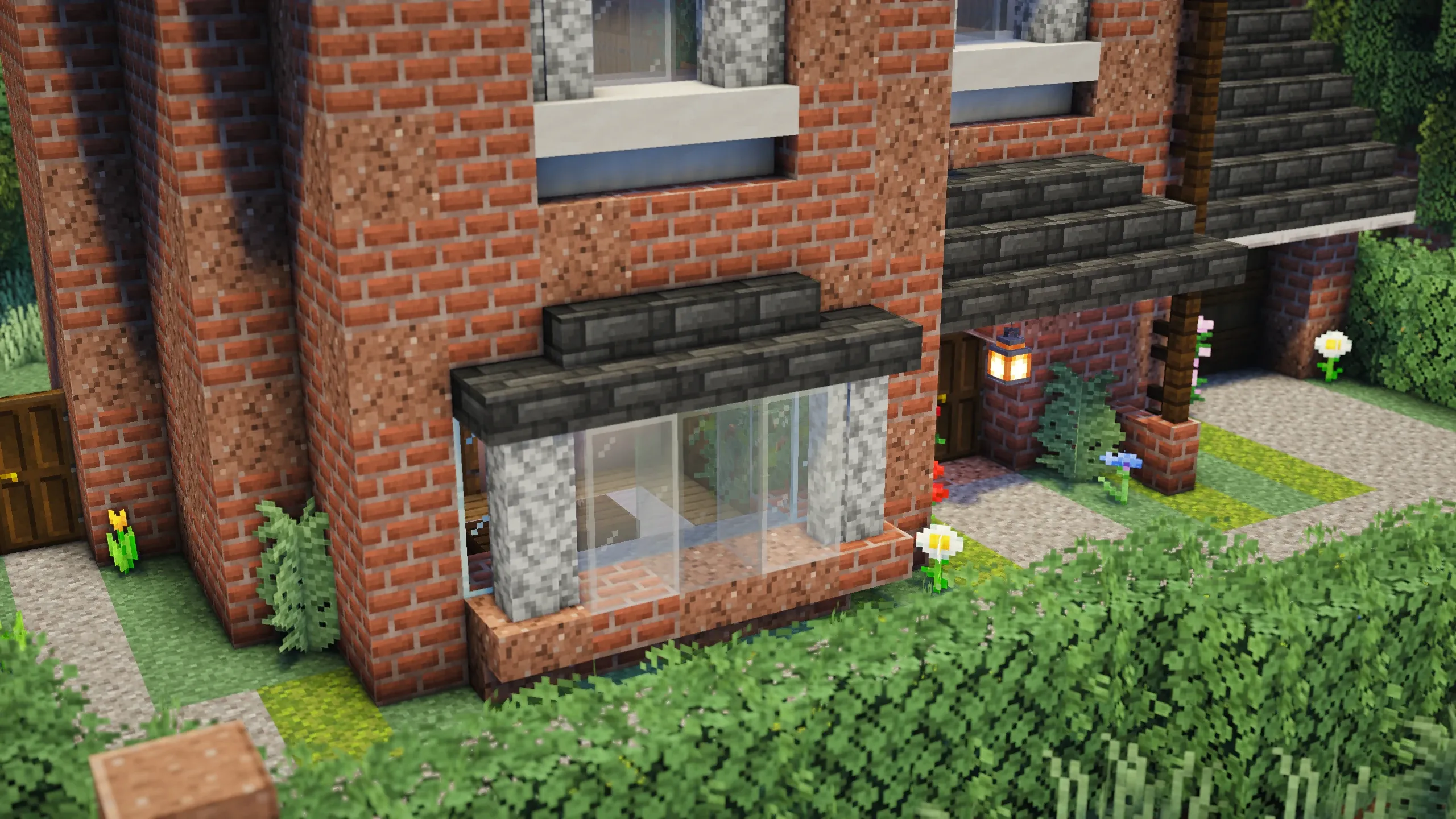 British Gabled House, a Minecraft house, in-game photo 3