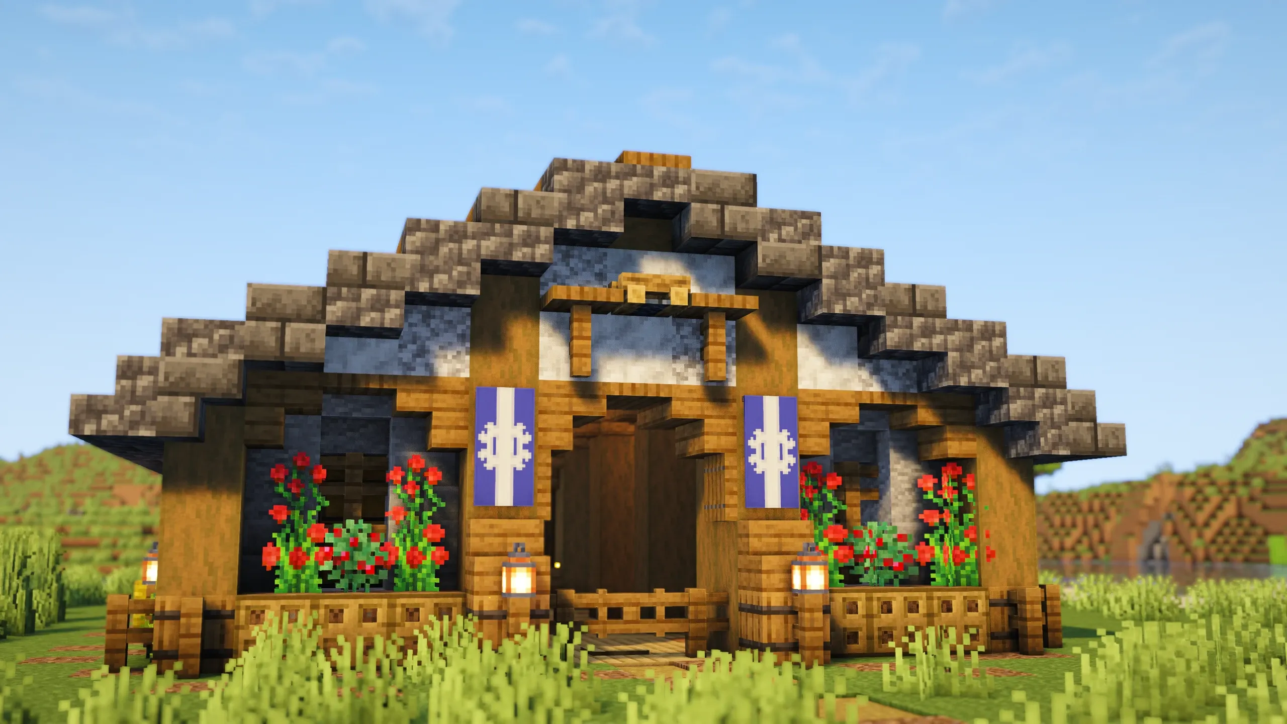 Timber Storage House, a Minecraft house, in-game photo 2