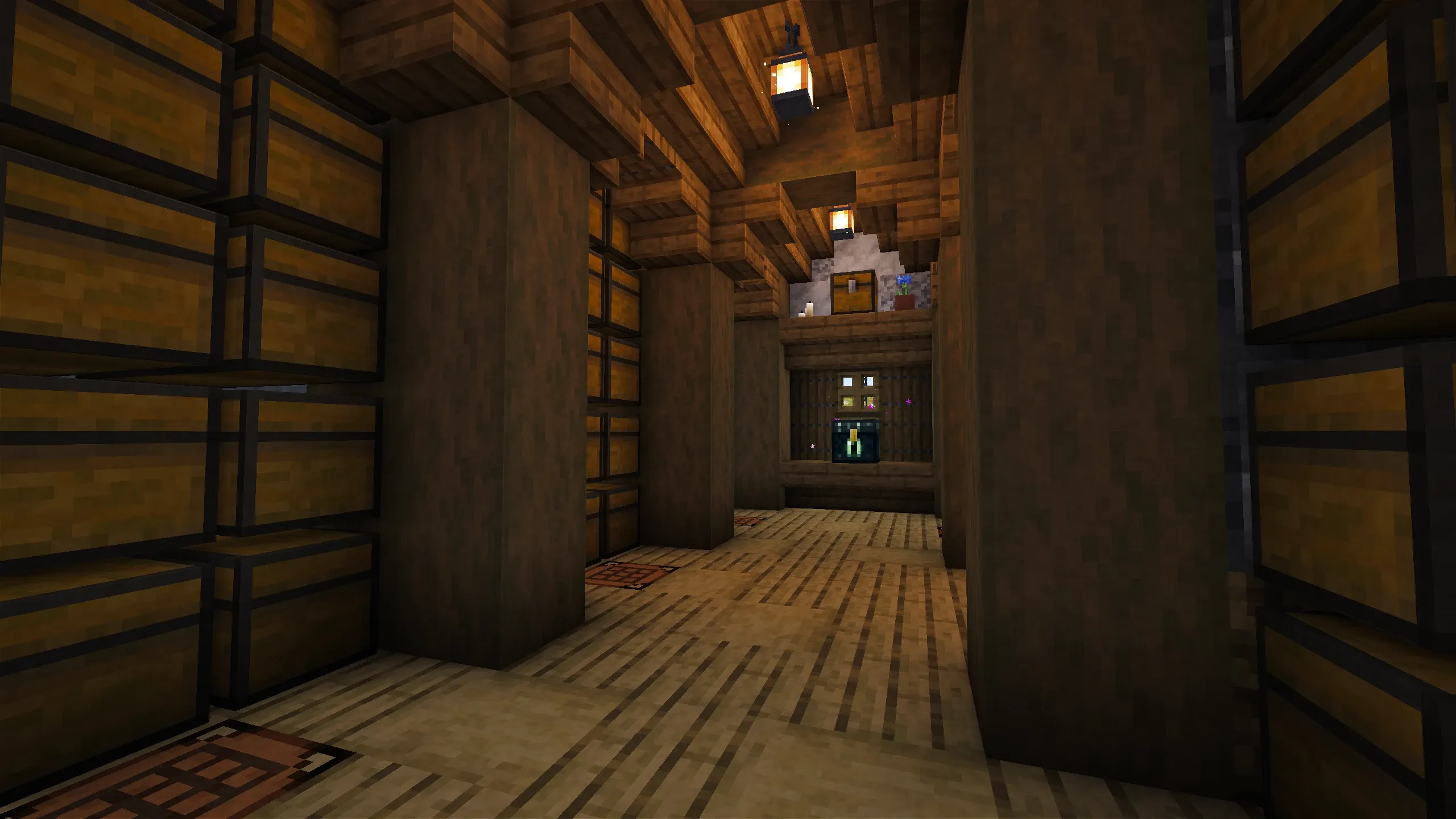Timber Storage House, a Minecraft house, in-game photo 4