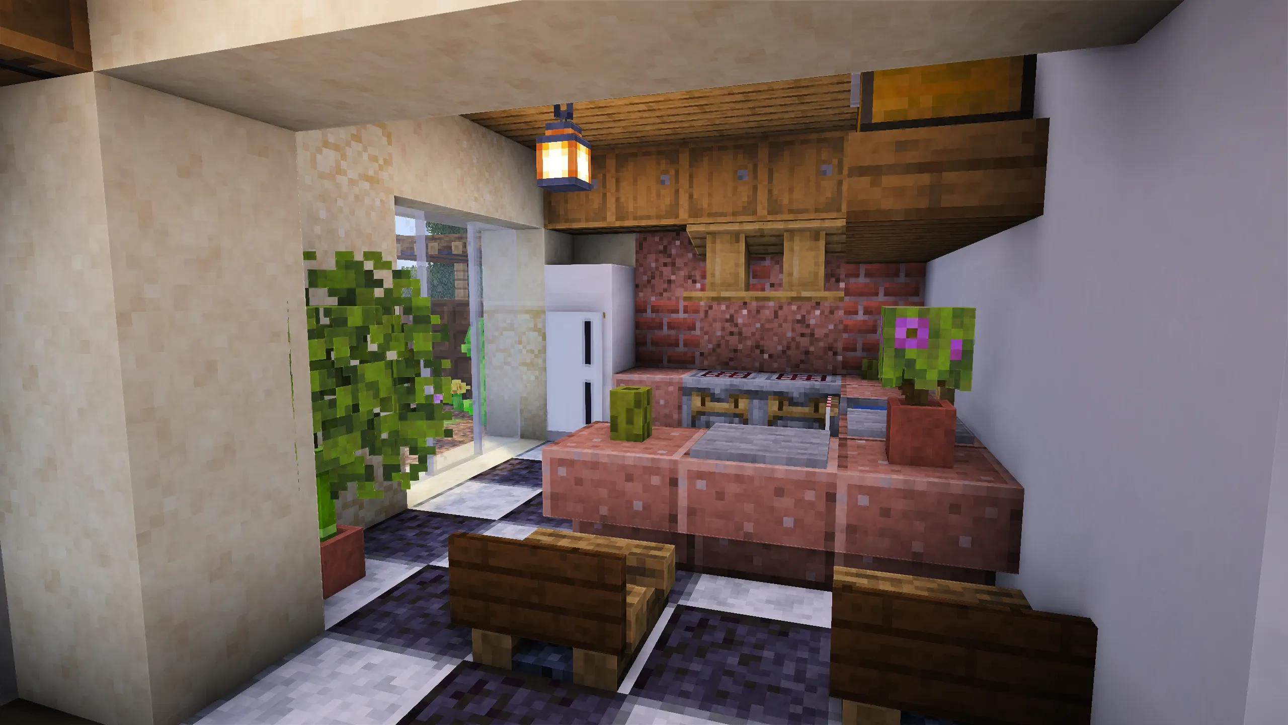 British Twin Gable House, a Minecraft house, in-game photo 4