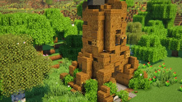 Wood SMP Shop, a Minecraft build, in-game photo 5