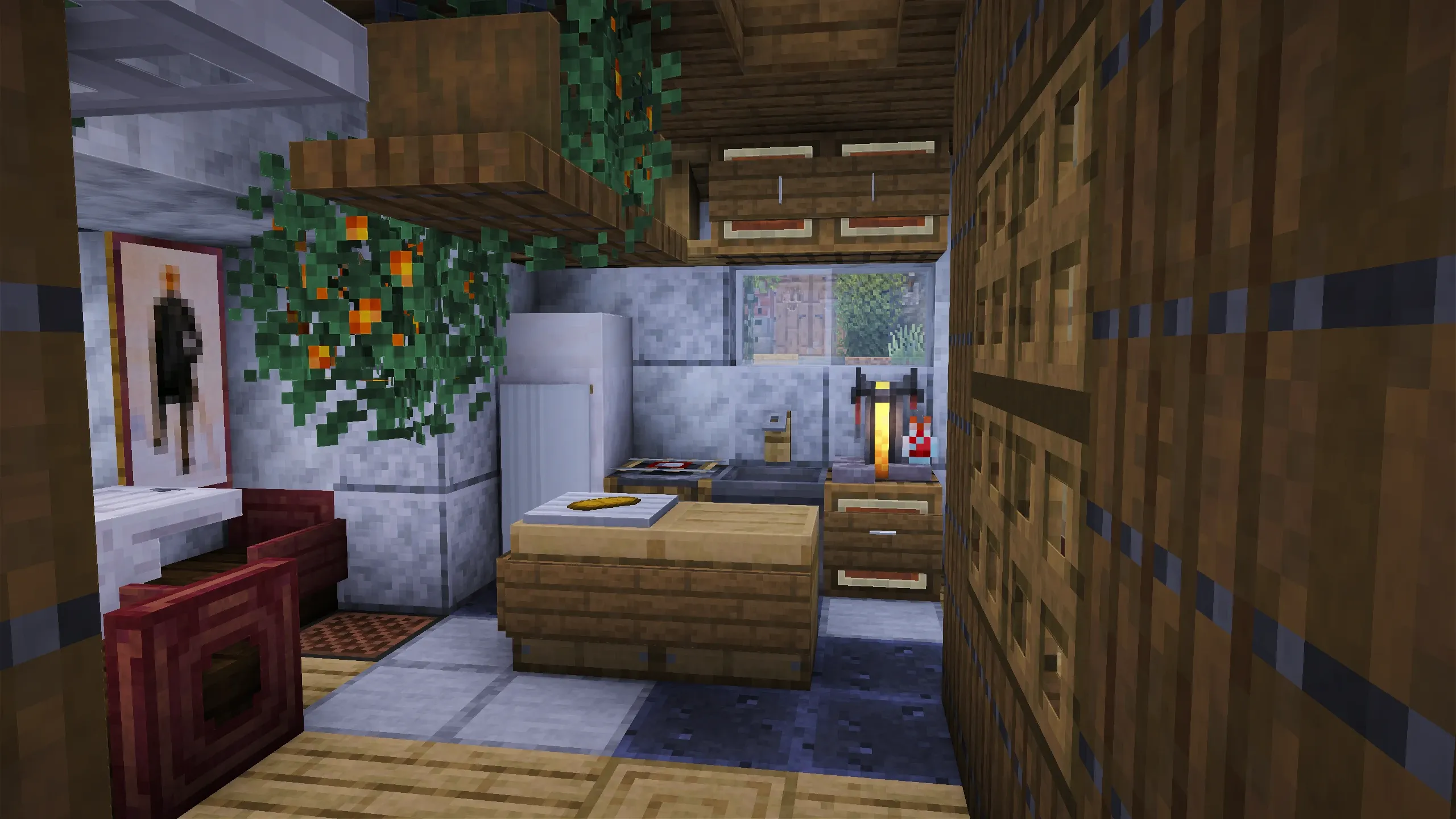 British Ivy House, a Minecraft house, in-game photo 4