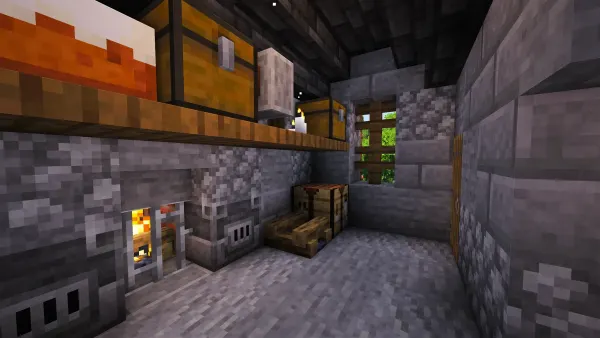 Medieval Castle Base, a Minecraft castle, in-game photo 5