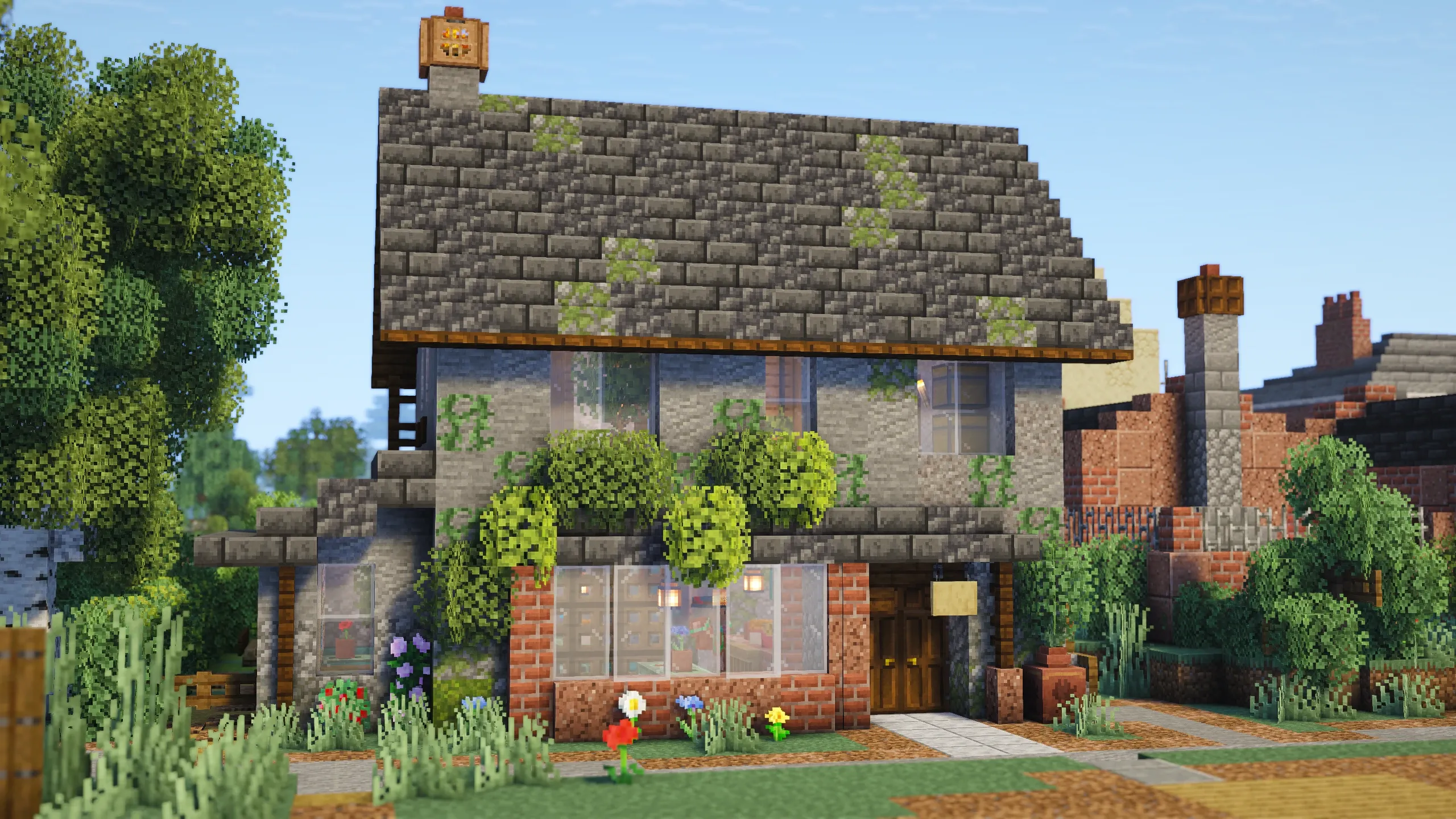 British Fish & Chip Shop, a Minecraft house, in-game photo 2