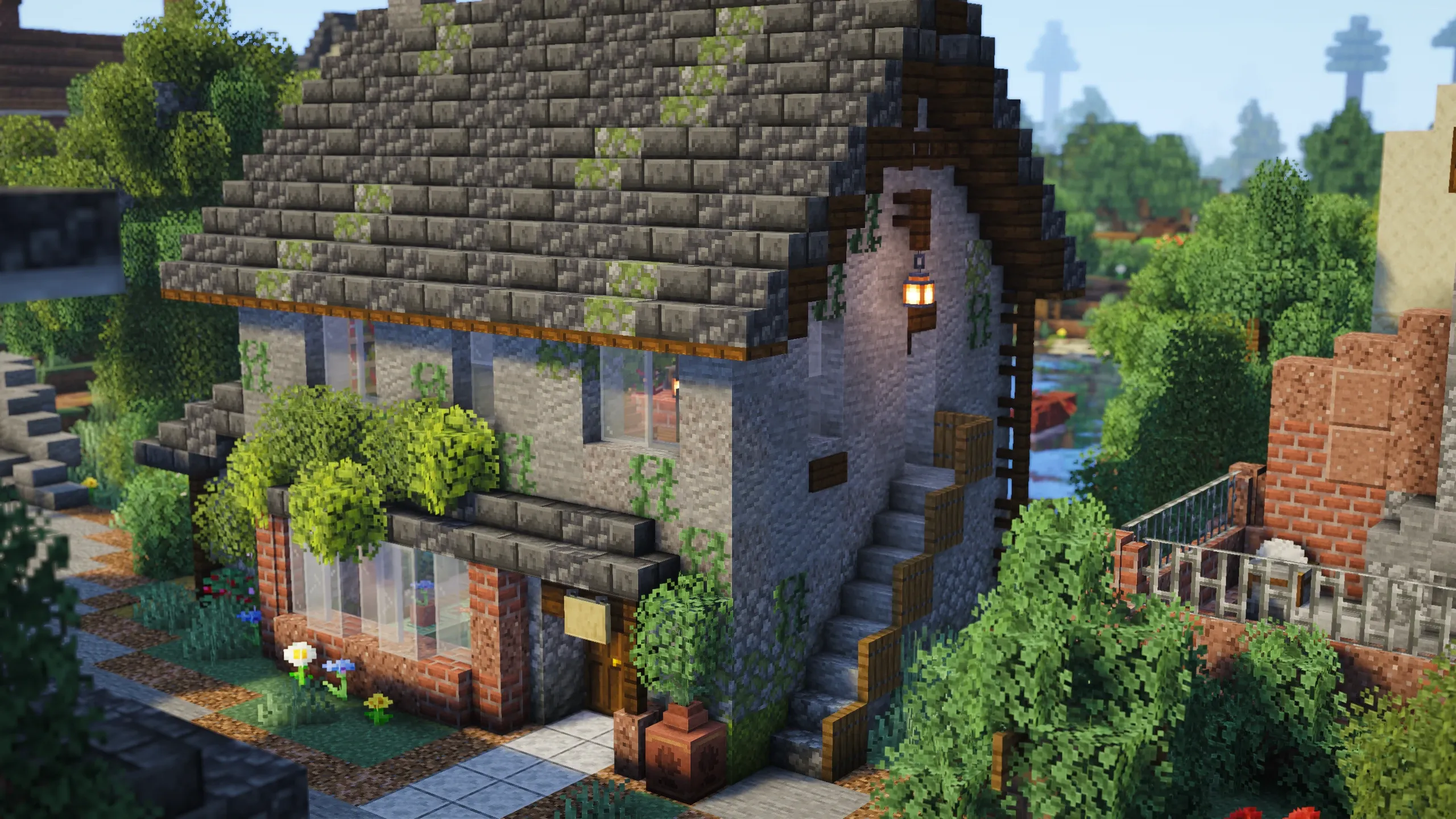 British Fish & Chip Shop, a Minecraft house, in-game photo 3