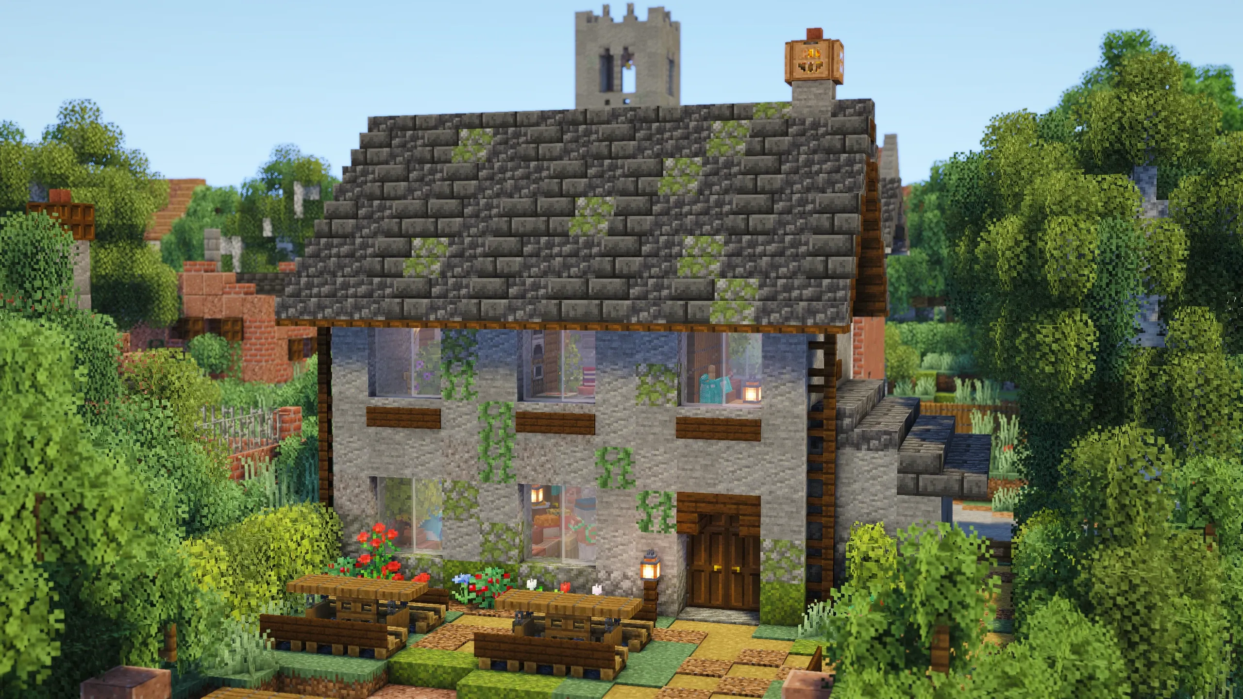 British Fish & Chip Shop, a Minecraft house, in-game photo 4