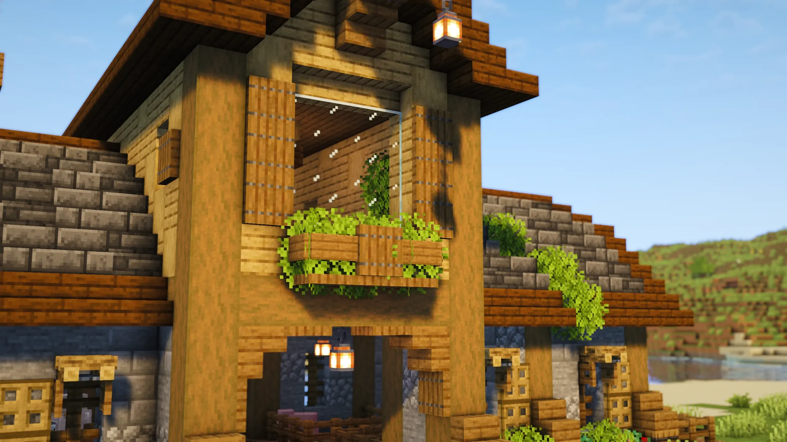 Large Animal Barn, a Minecraft build, in-game photo 3