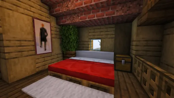 Hardcore House, a Minecraft starter house and survival base, in-game photo 6