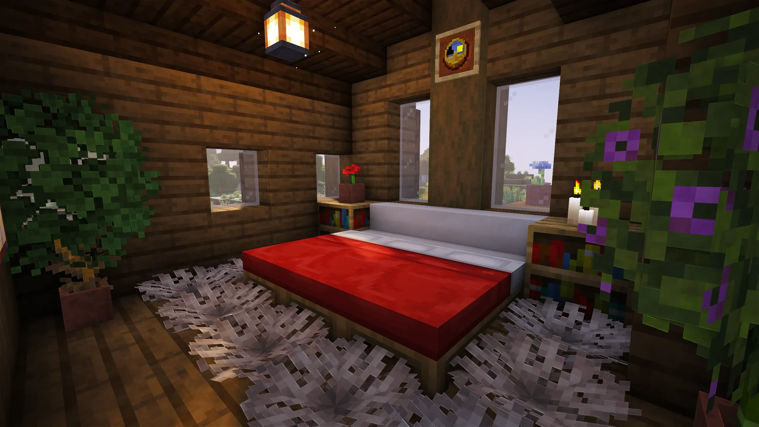 Austrian Inspired House, a Minecraft starter house and survival base, in-game photo 5