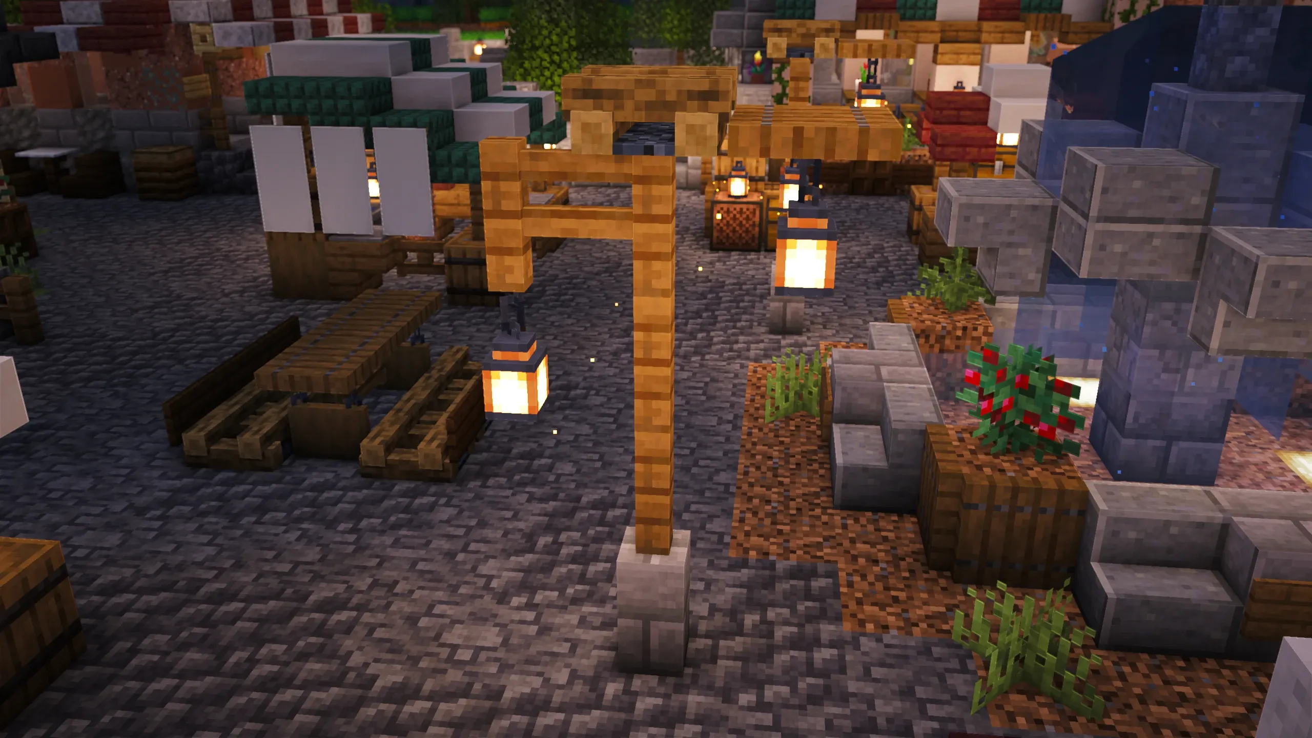 Street Lamp #2, a Minecraft build, in-game photo 2