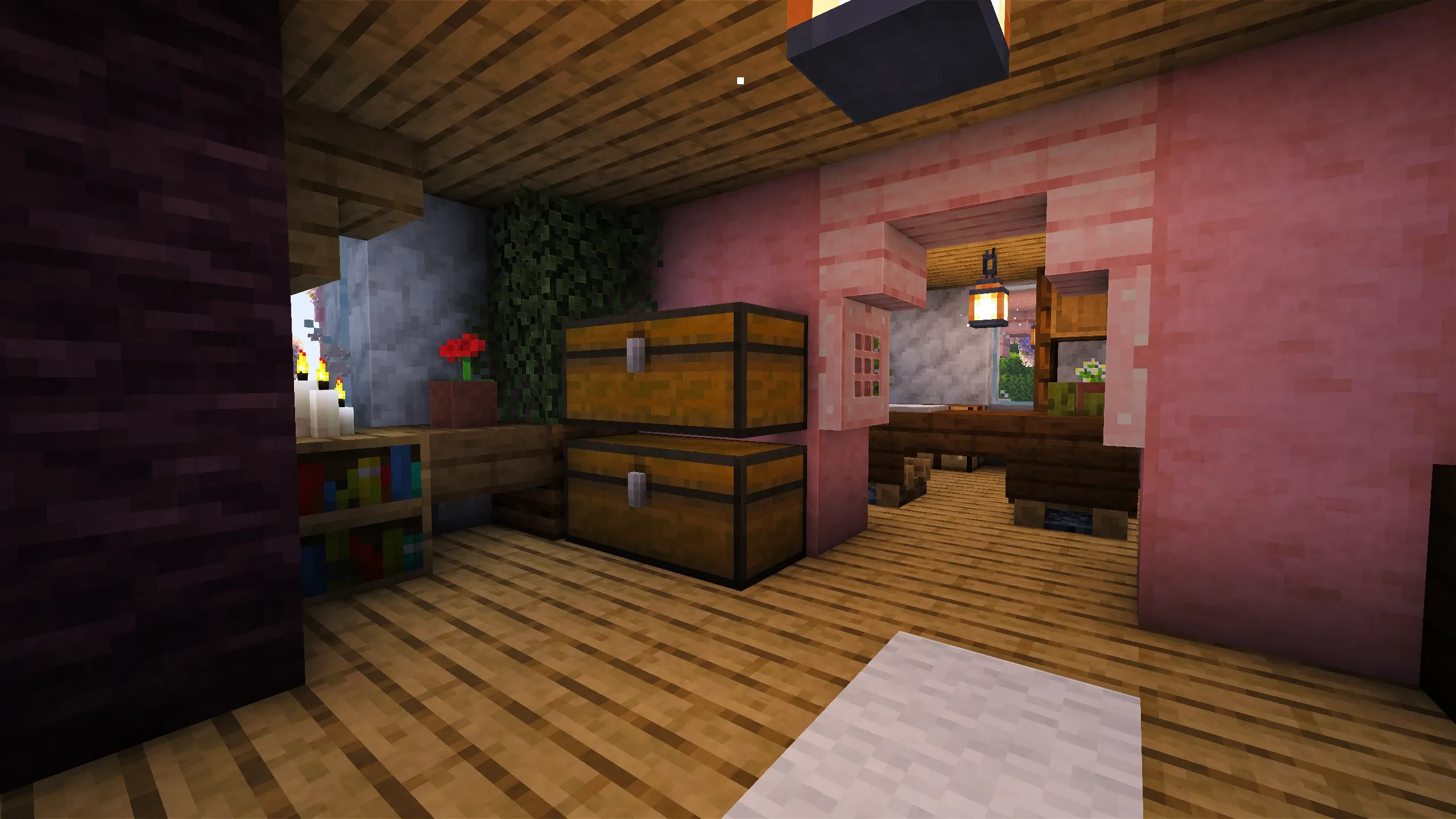 Cherry Blossom Manor, a Minecraft house, in-game photo 5