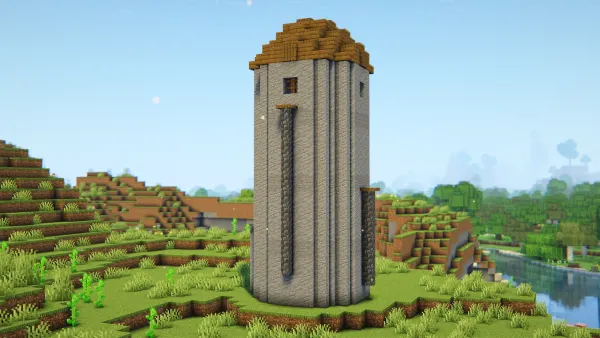 Farm Silo, a Minecraft build, in-game photo 3