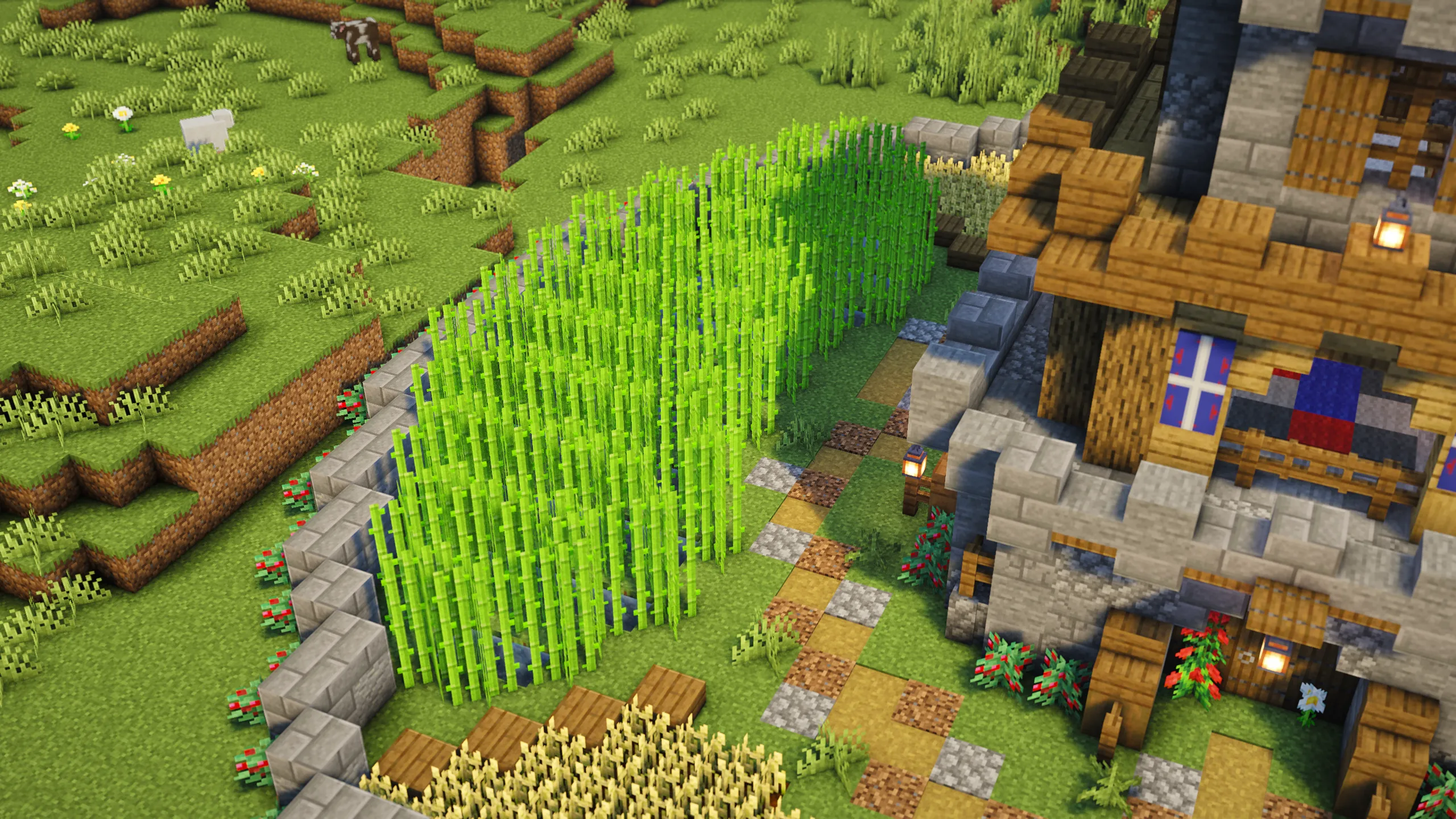 Circle Castle Base, a Minecraft castle, in-game photo 5