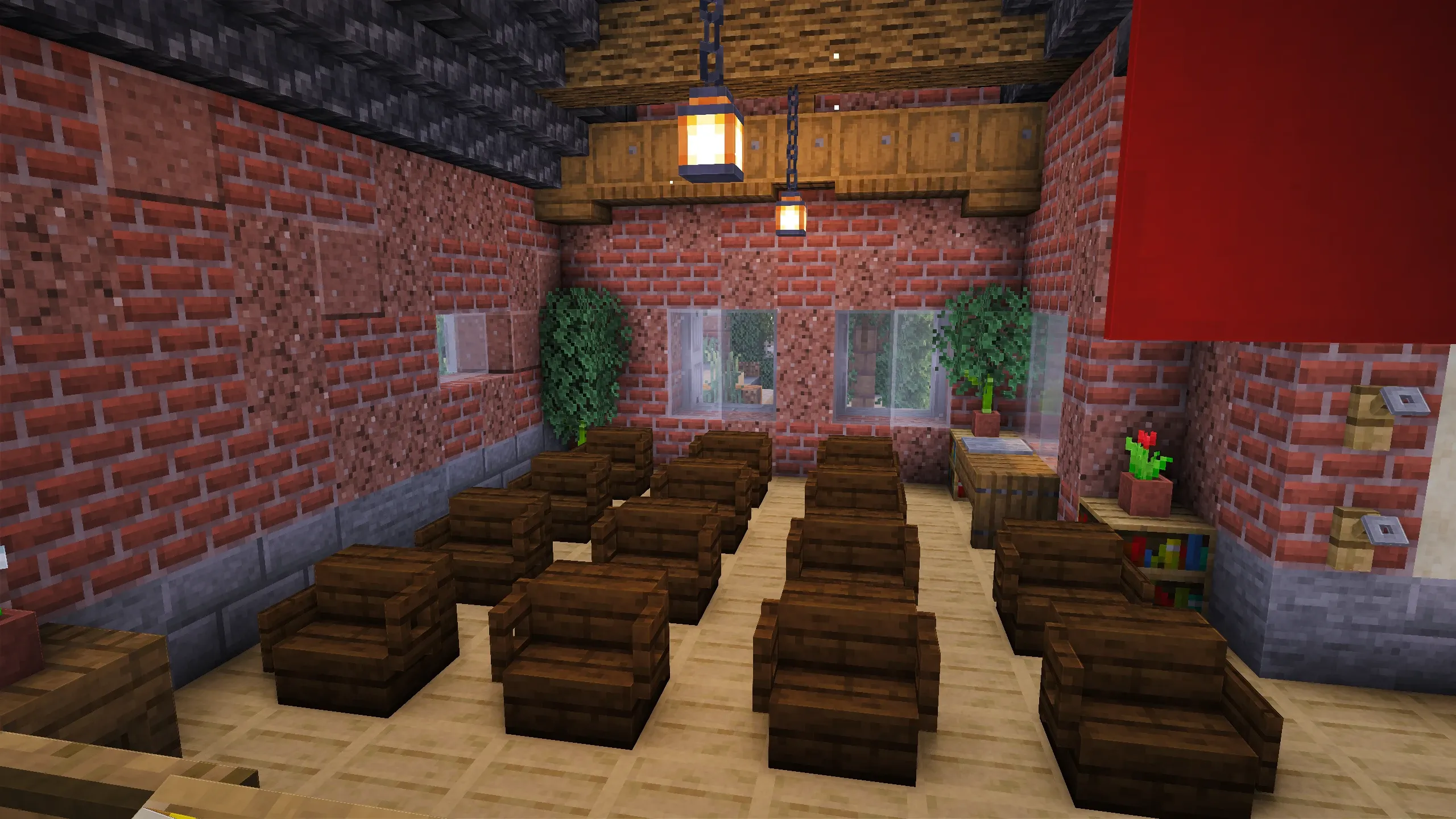 British Village Hall, a Minecraft house, in-game photo 4