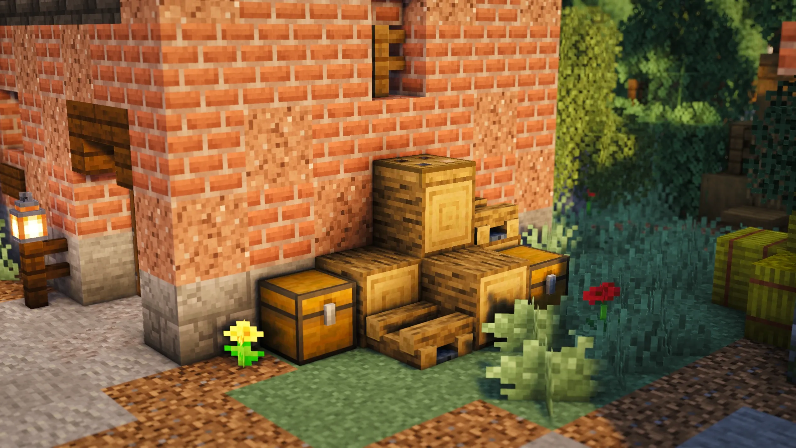 British Farm Shack, a Minecraft house, in-game photo 2