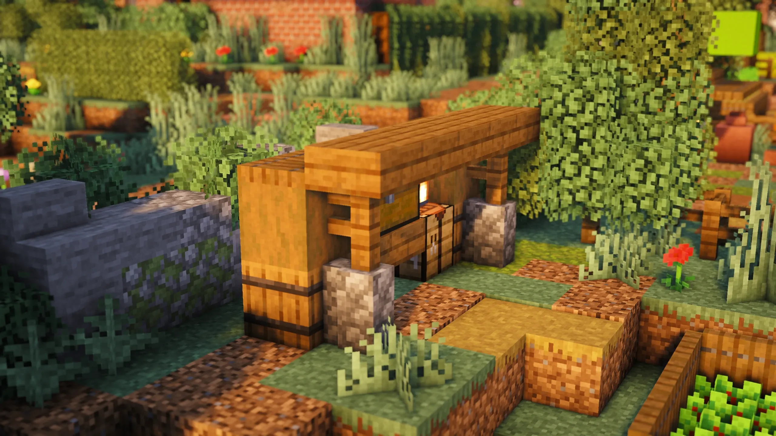 Storage Shack, a Minecraft house, in-game photo 2