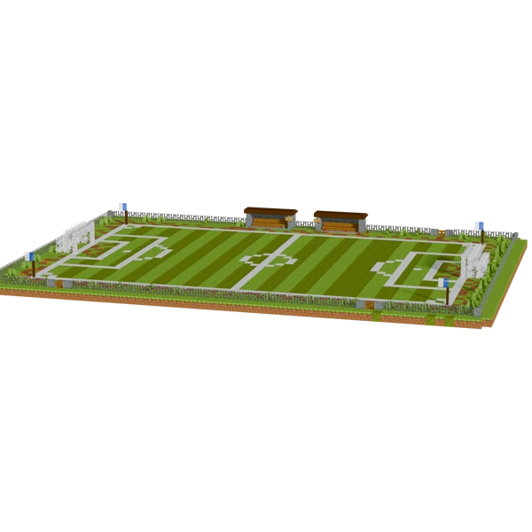 British Football Pitch