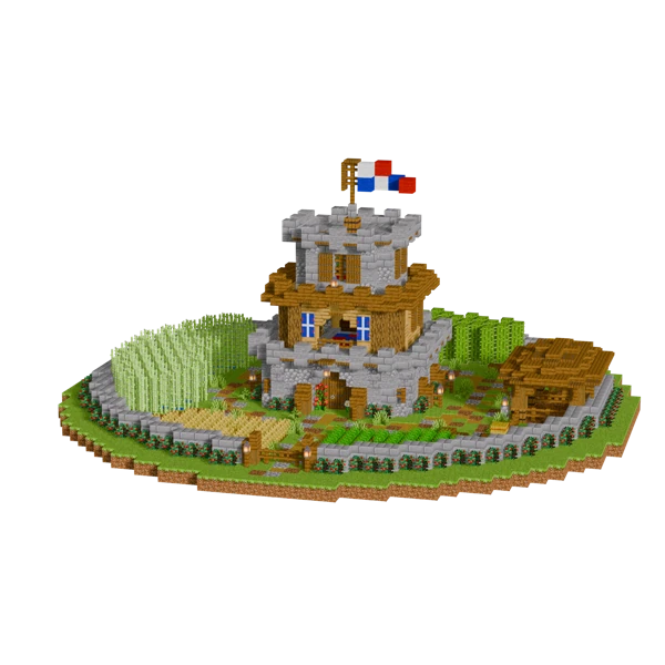 Circle Castle Base