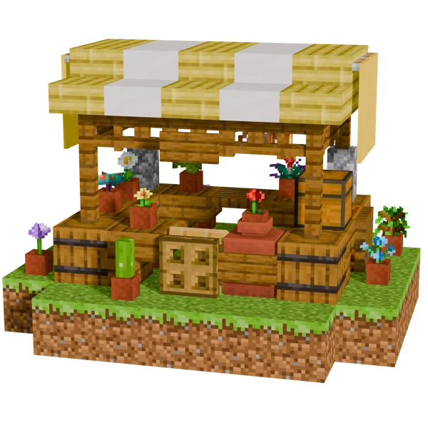 Flower Market Stall