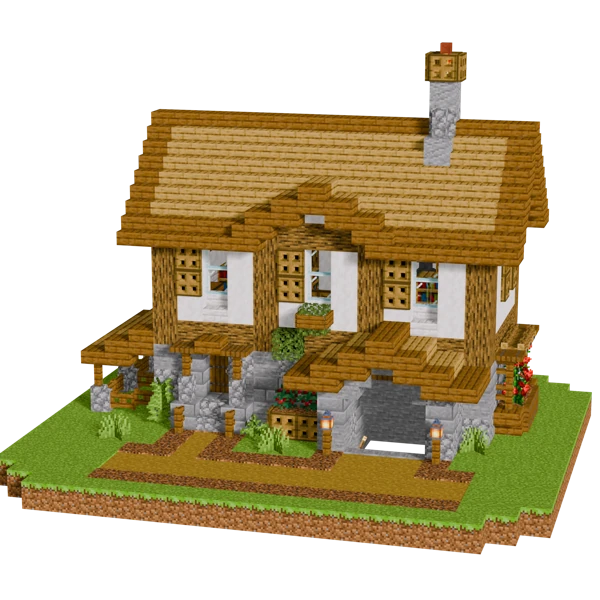 Medieval Pale Oak House