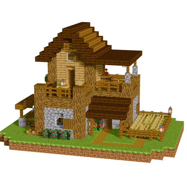 Oak Survival Deck House